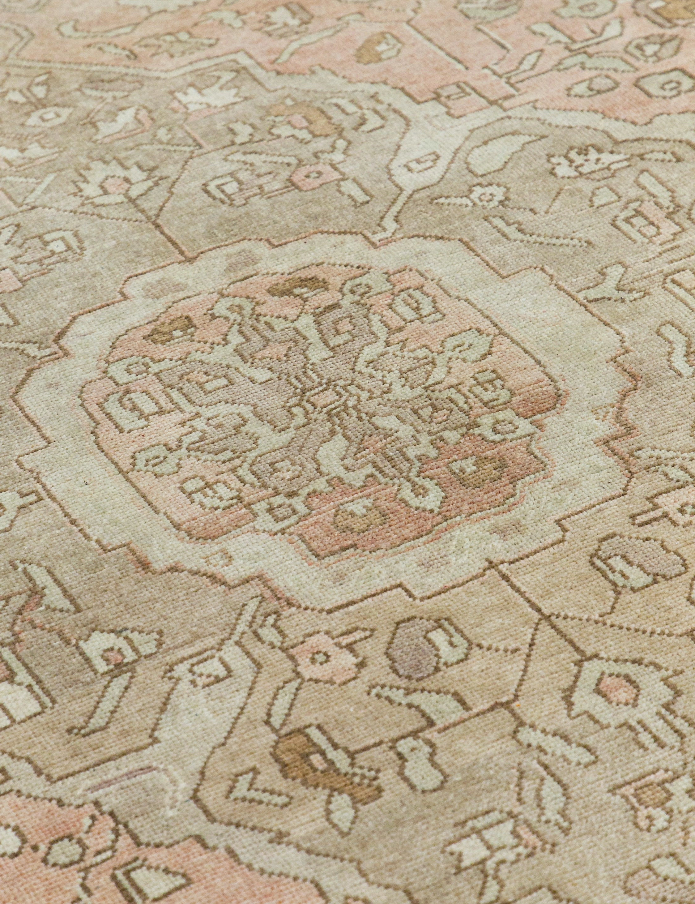 Vintage Turkish Hand-Knotted Wool Rug No. 441, 5'12" x 10'4"