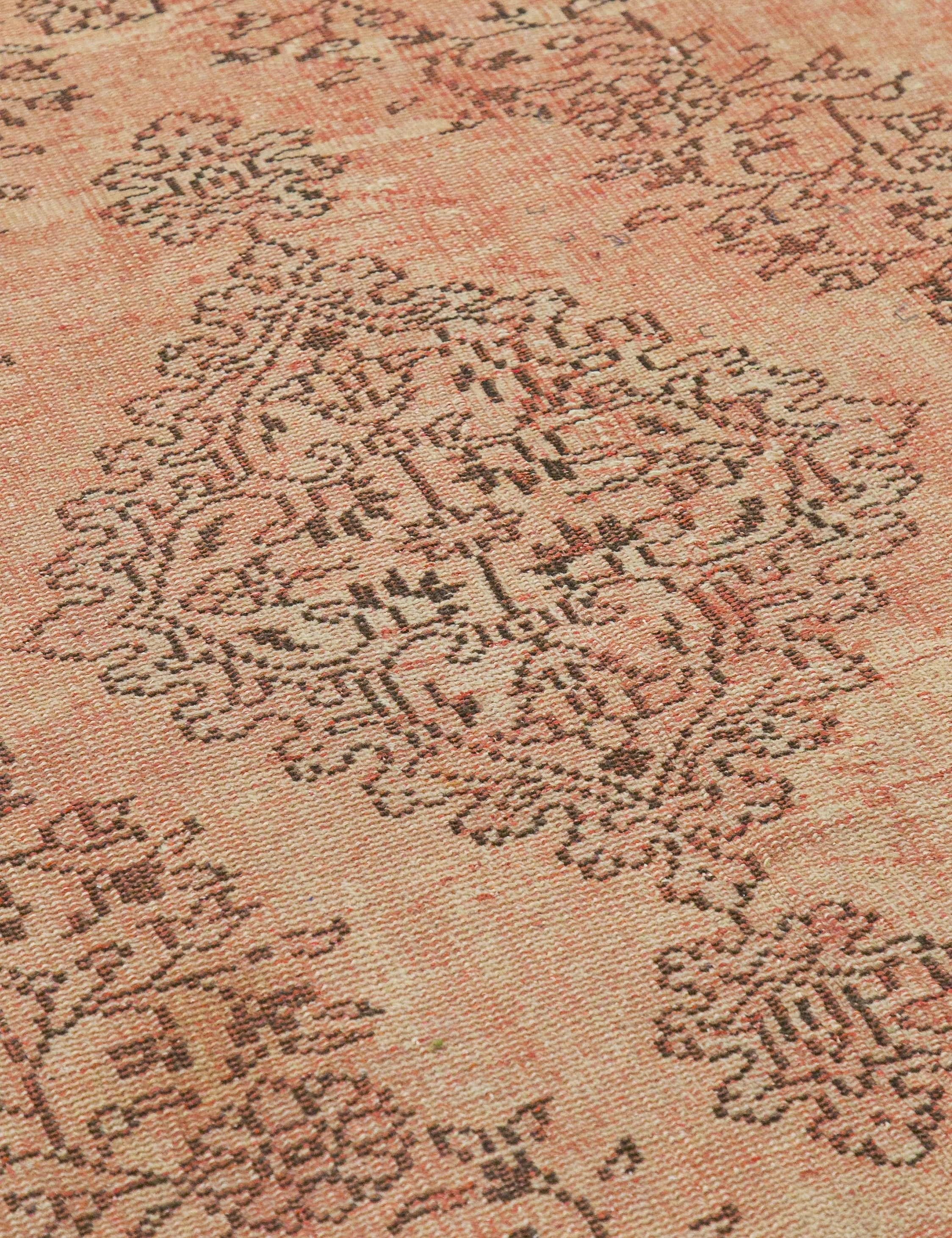 Vintage Turkish Hand-Knotted Wool Rug No. 442, 6' x 9'2"