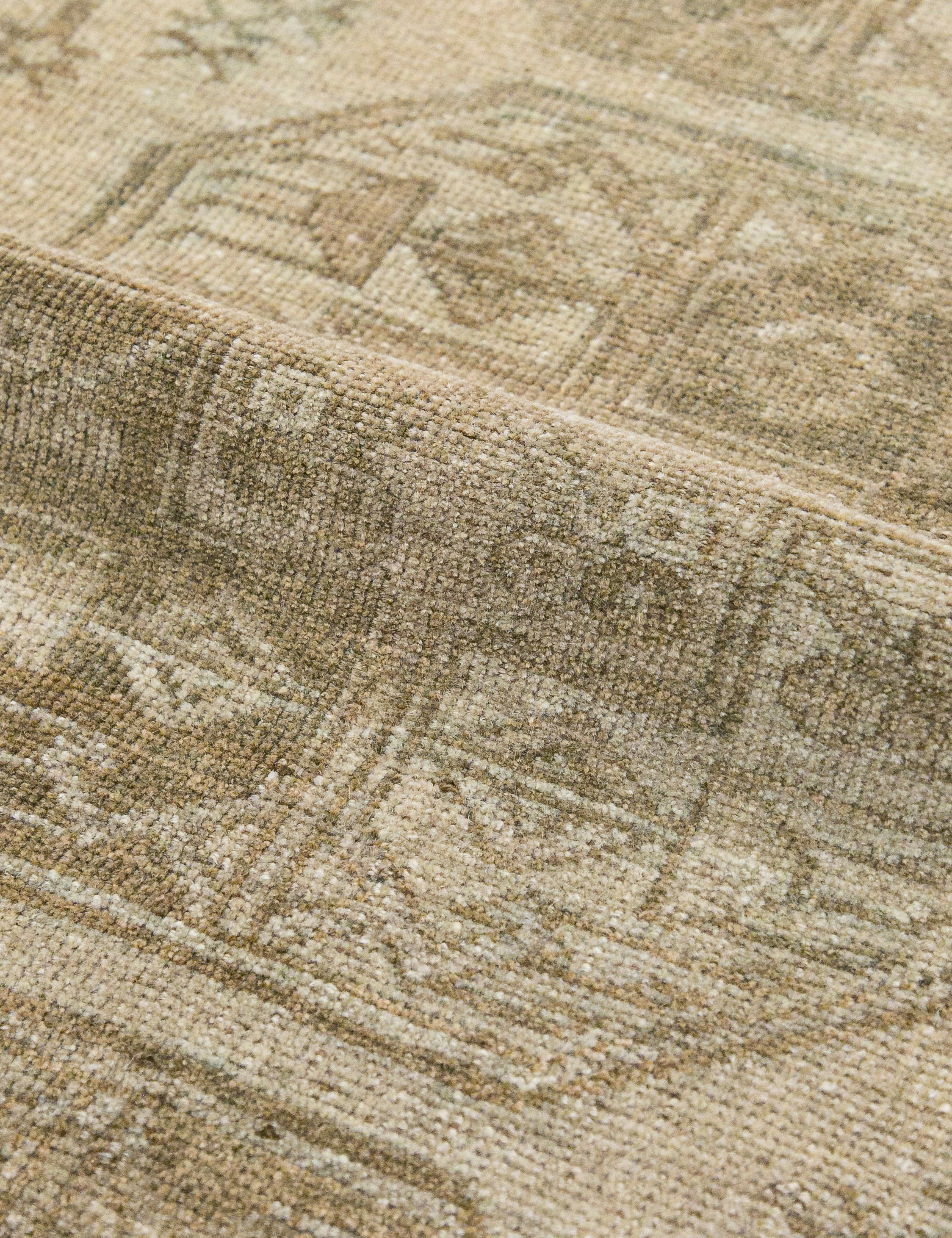 Vintage Turkish Hand-Knotted Wool Rug No. 444, 7'5" x 9'10"