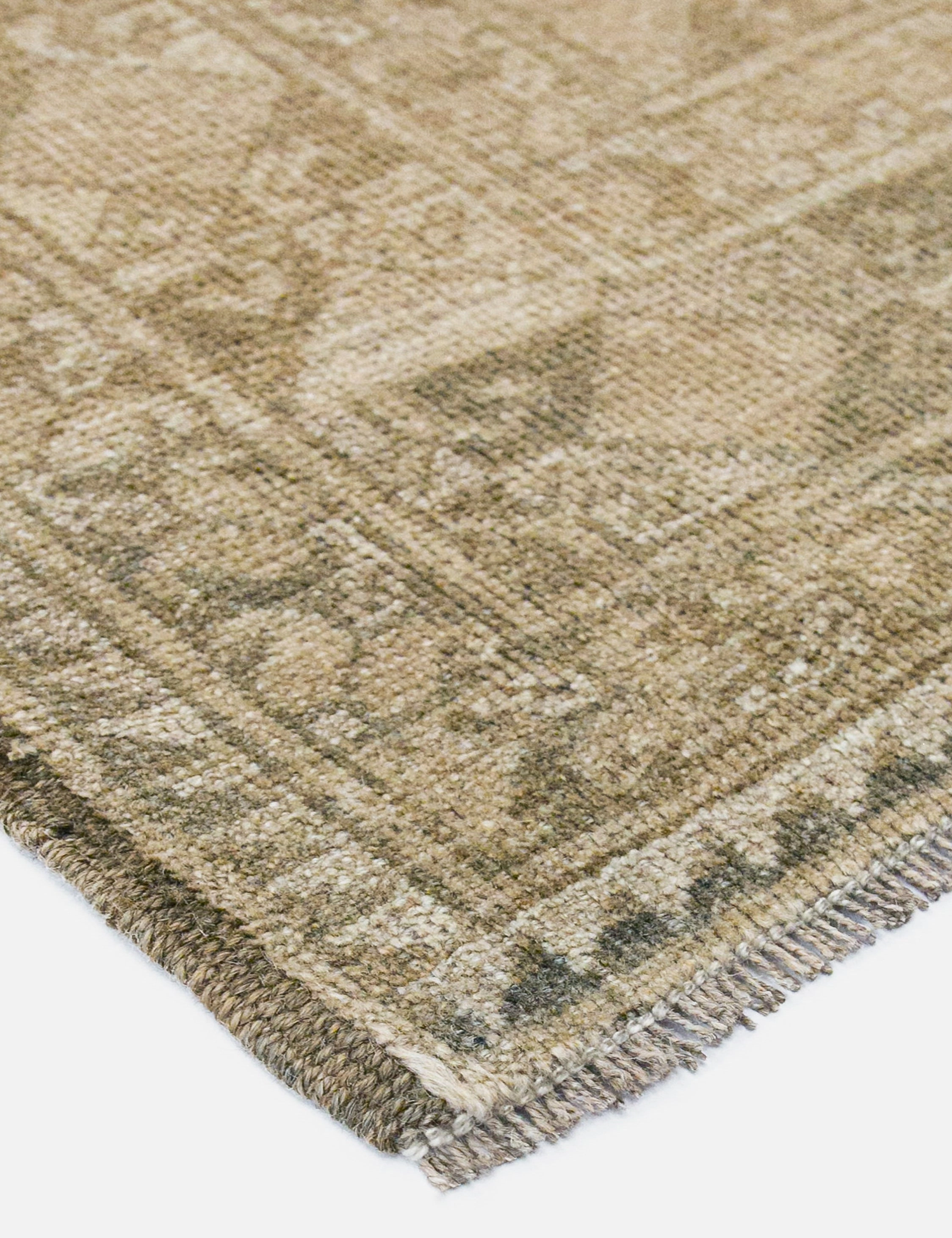 Vintage Turkish Hand-Knotted Wool Rug No. 444, 7'5" x 9'10"