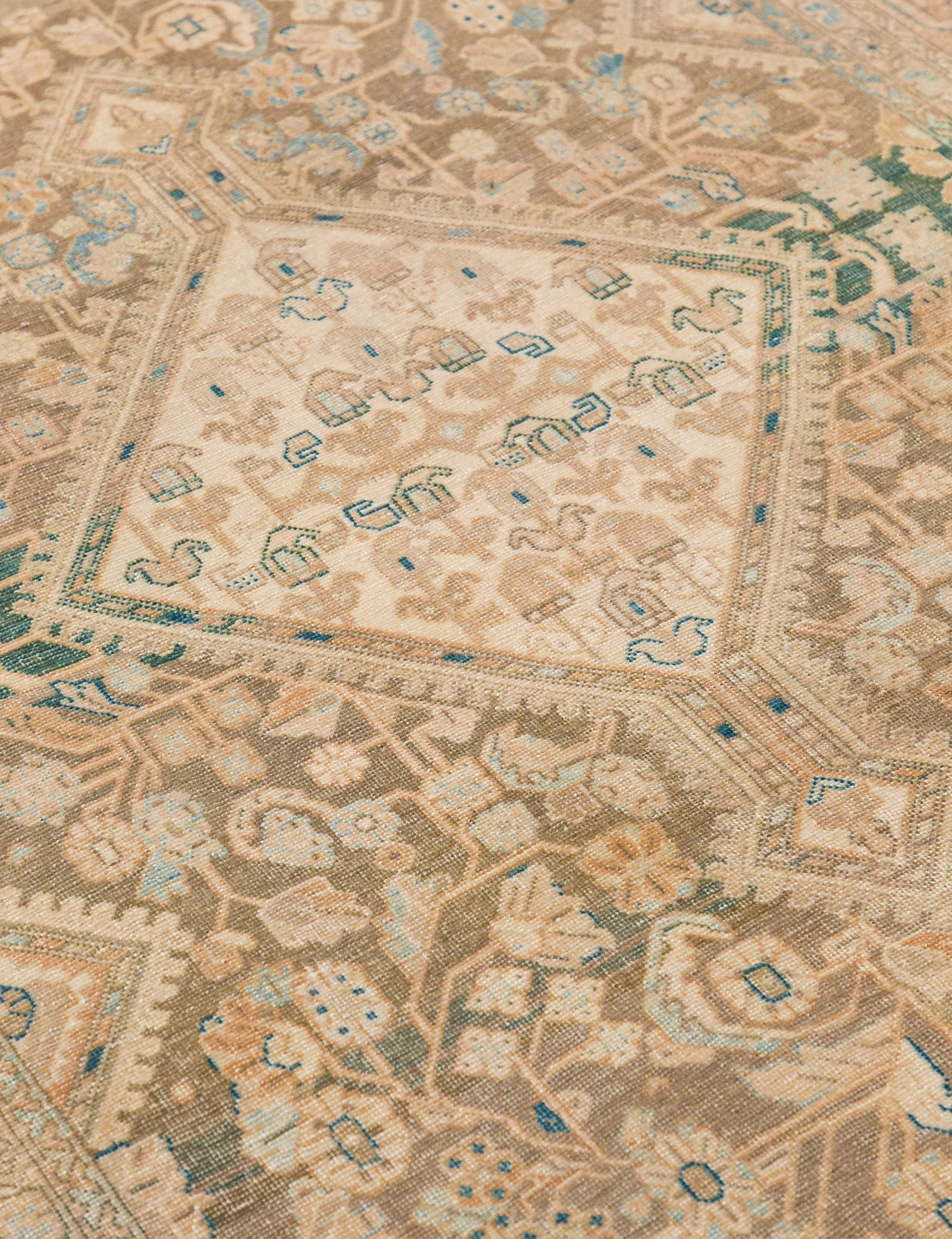 Vintage Turkish Hand-Knotted Wool Rug No. 452, 4' x 6'7"