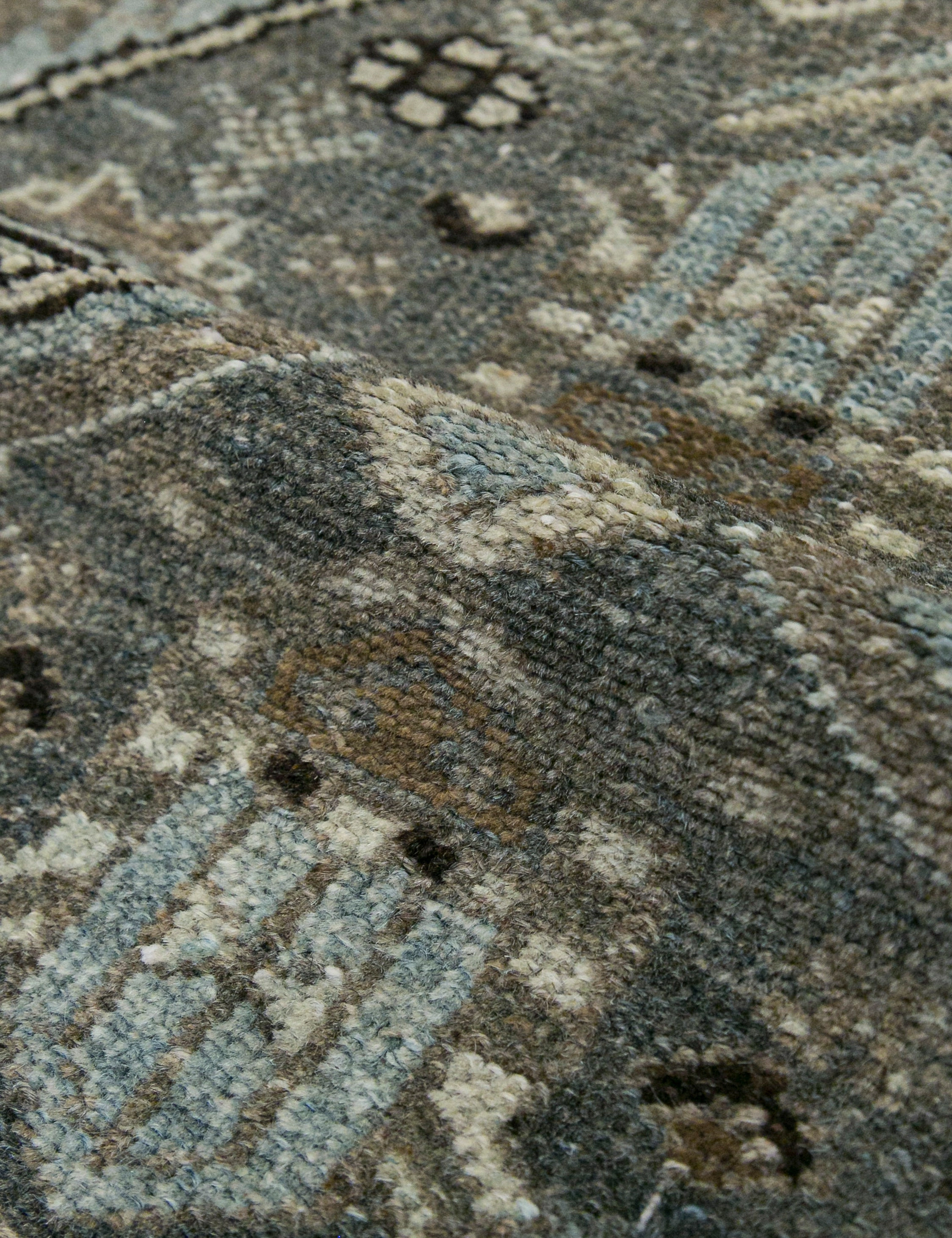 Vintage Turkish Hand-Knotted Wool Rug No. 453, 4'2" x 6'6"