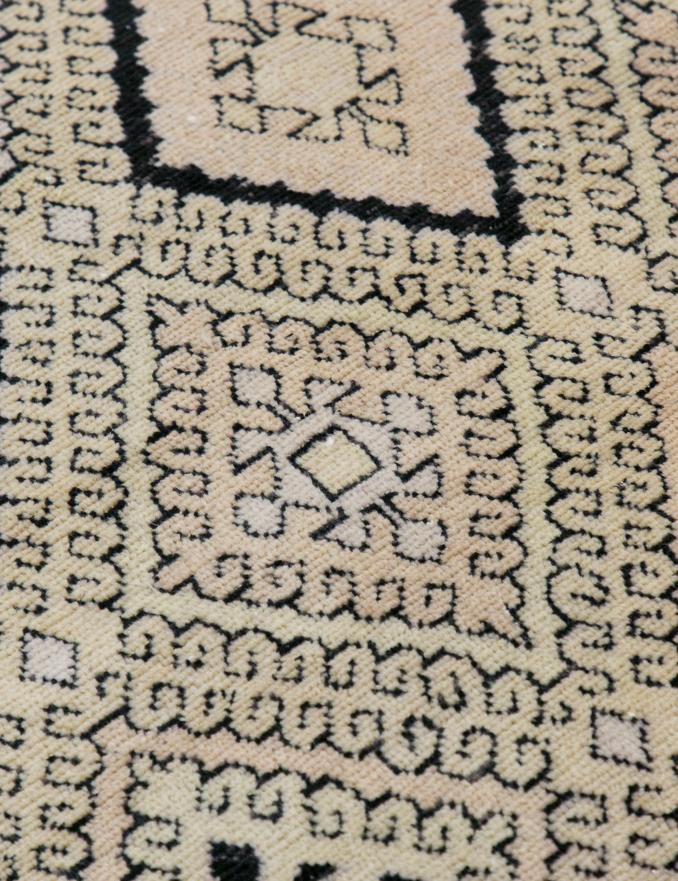 Vintage Turkish Hand-Knotted Wool Rug No. 456, 4'5" x 6'1"