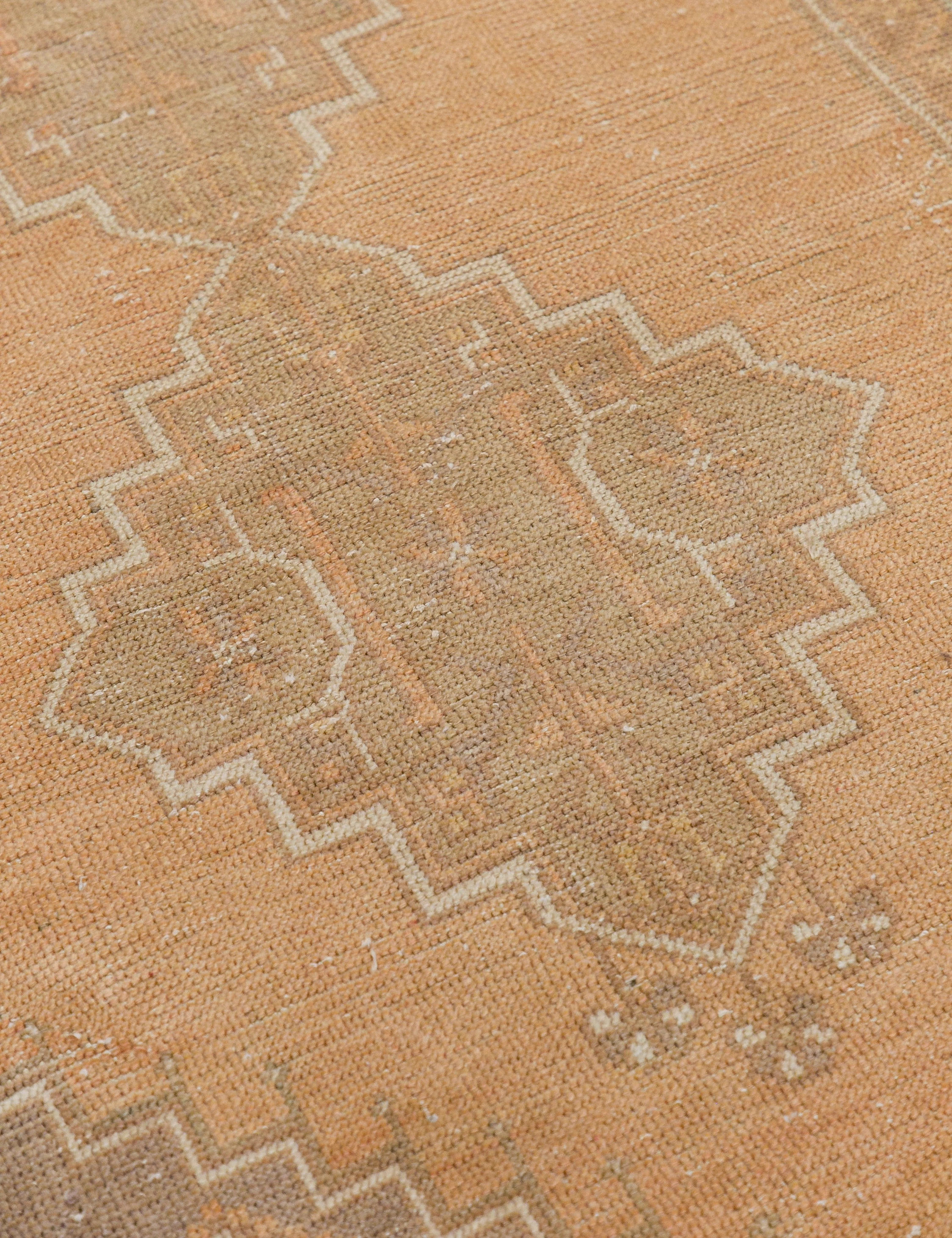 Vintage Turkish Hand-Knotted Wool Rug No. 457, 3'5" x 6'1"