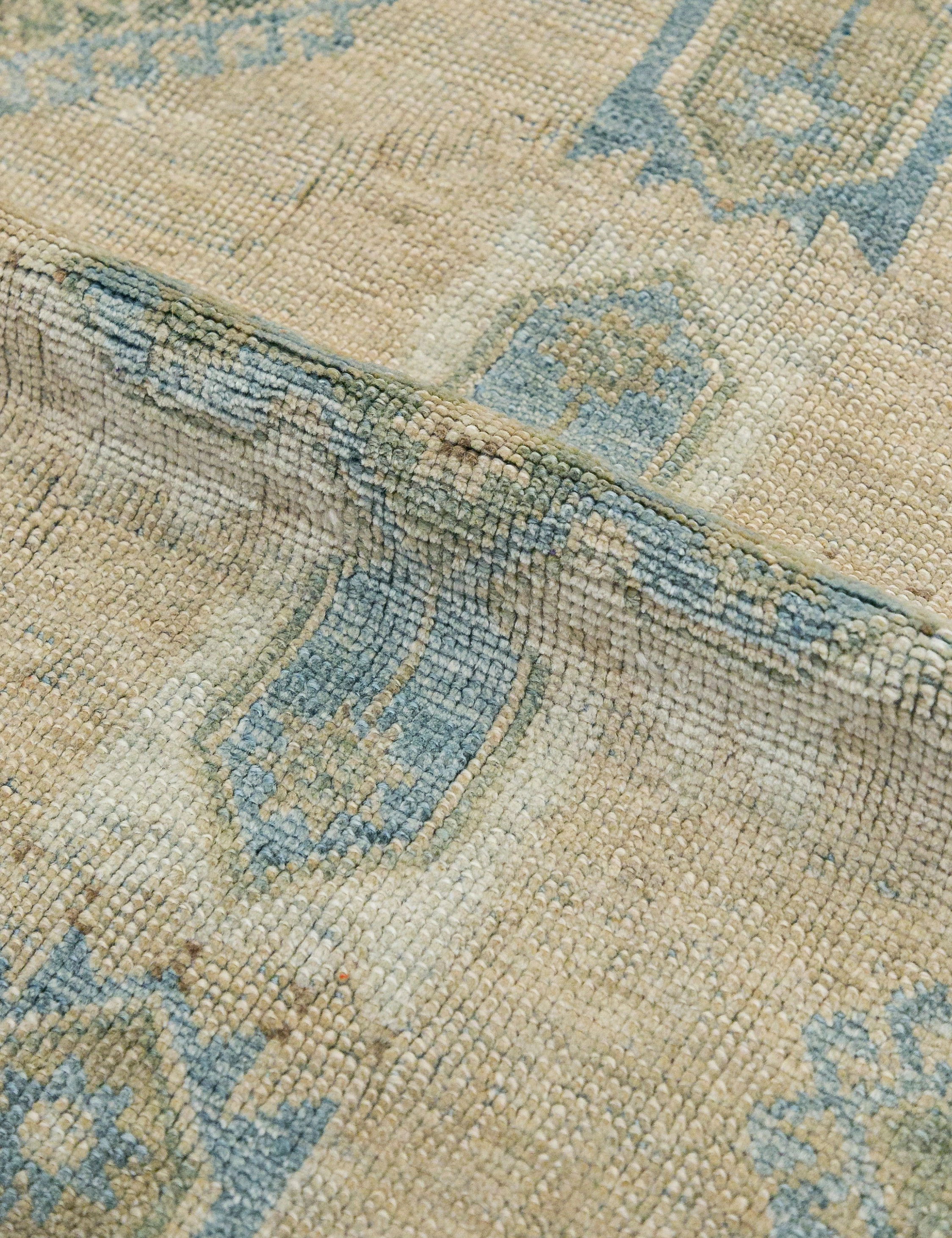 Vintage Turkish Hand-Knotted Wool Rug No. 459, 4'4" x 6'7"