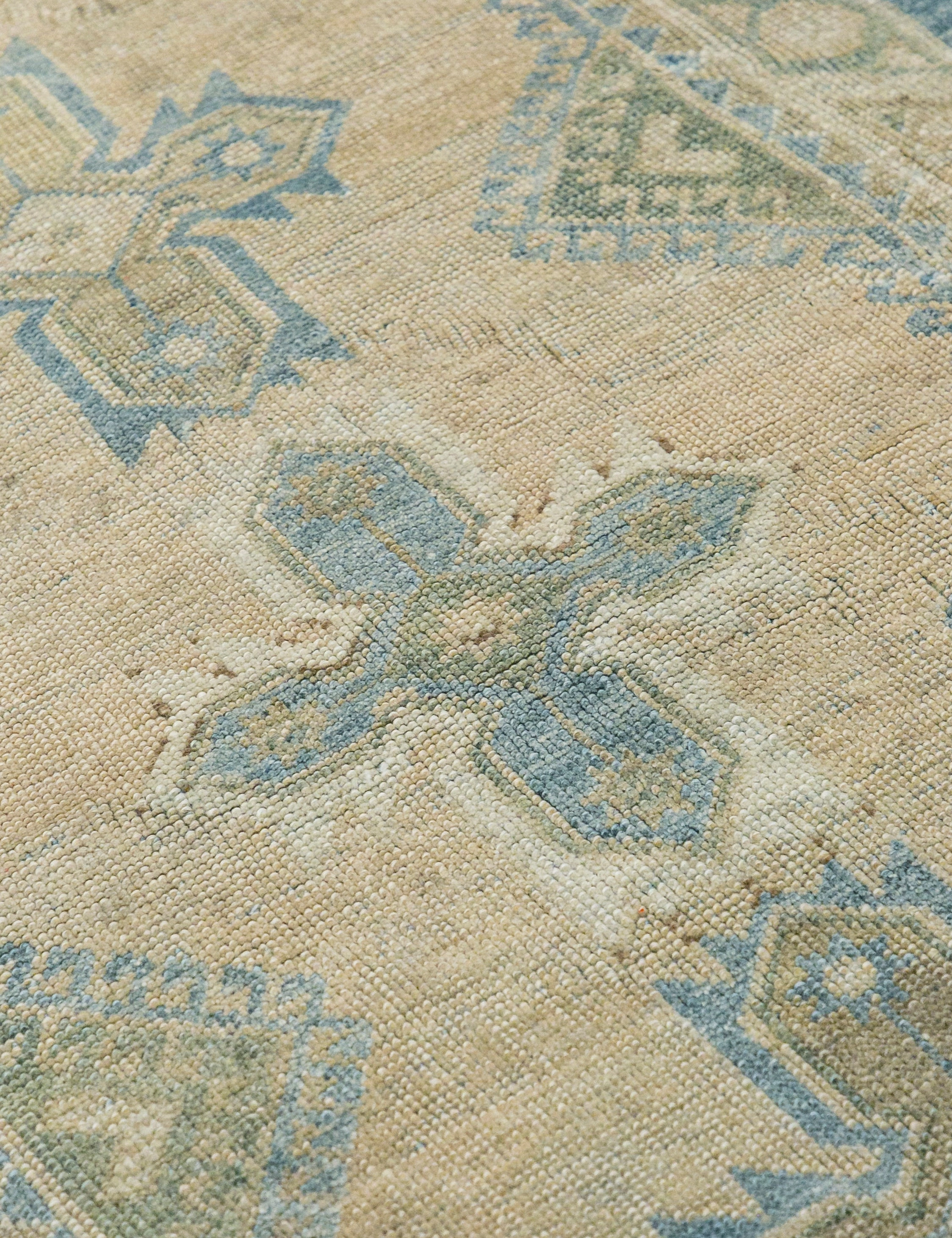 Vintage Turkish Hand-Knotted Wool Rug No. 459, 4'4" x 6'7"