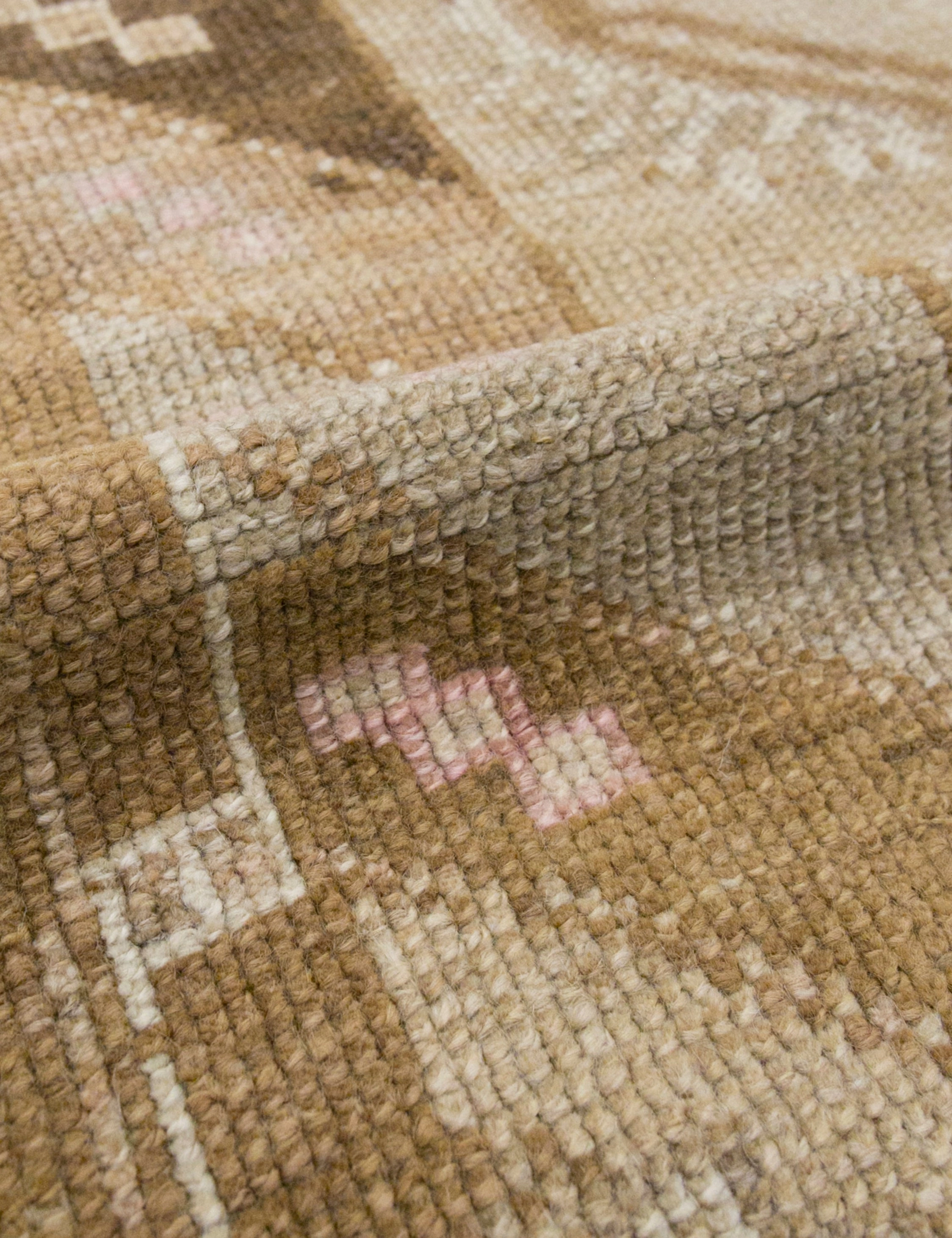 Vintage Turkish Hand-Knotted Wool Runner Rug No. 209, 2'6" x 9'8"
