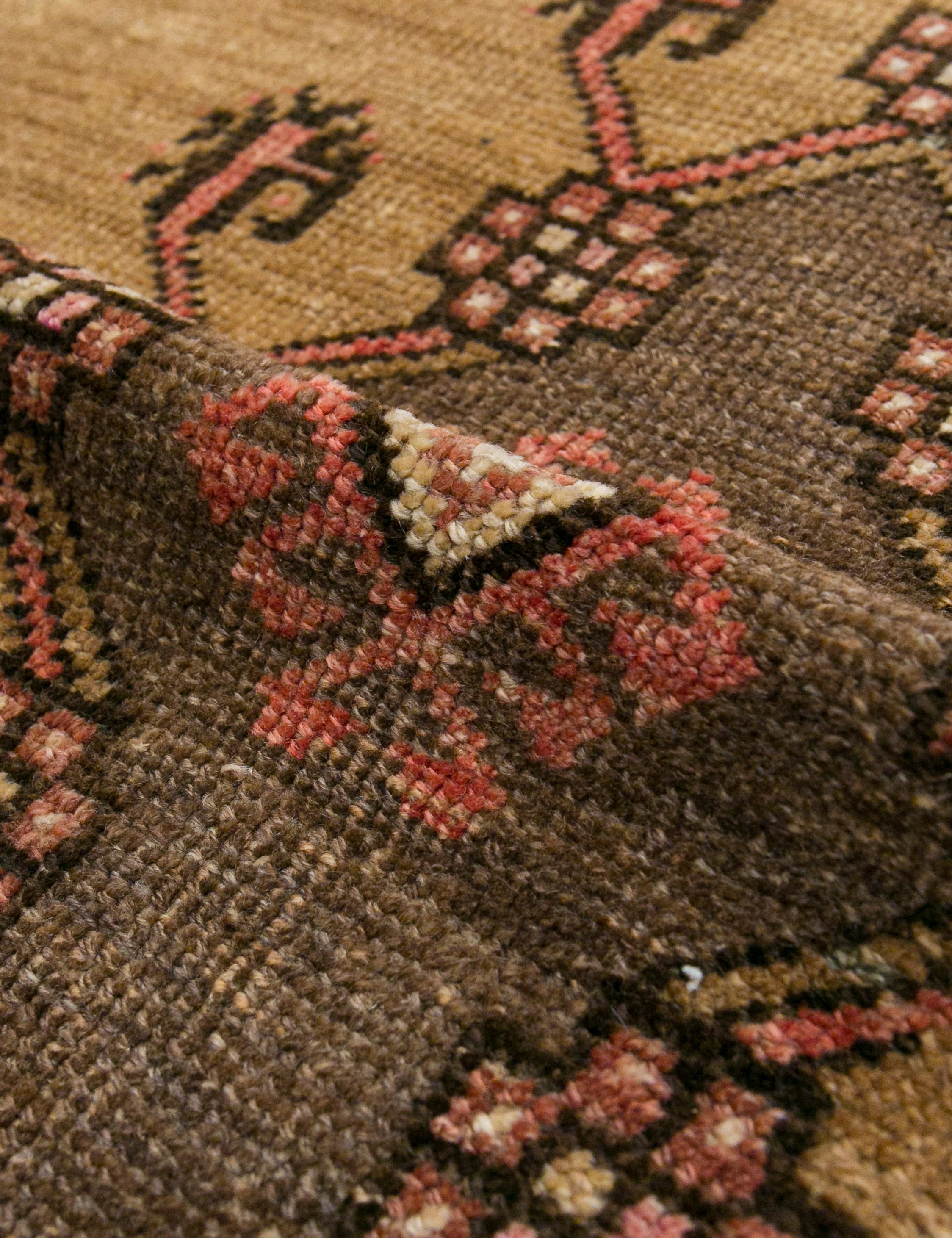 Vintage Turkish Hand-Knotted Wool Runner Rug No. 239, 2'10" x 12'2"