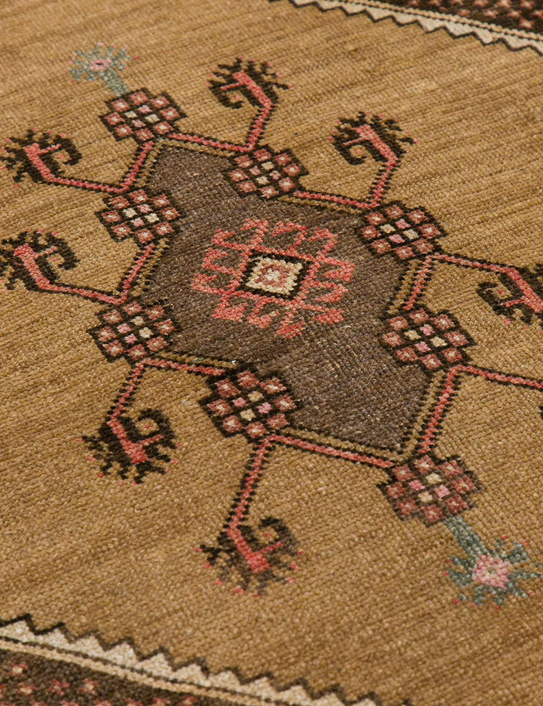 Vintage Turkish Hand-Knotted Wool Runner Rug No. 239, 2'10" x 12'2"