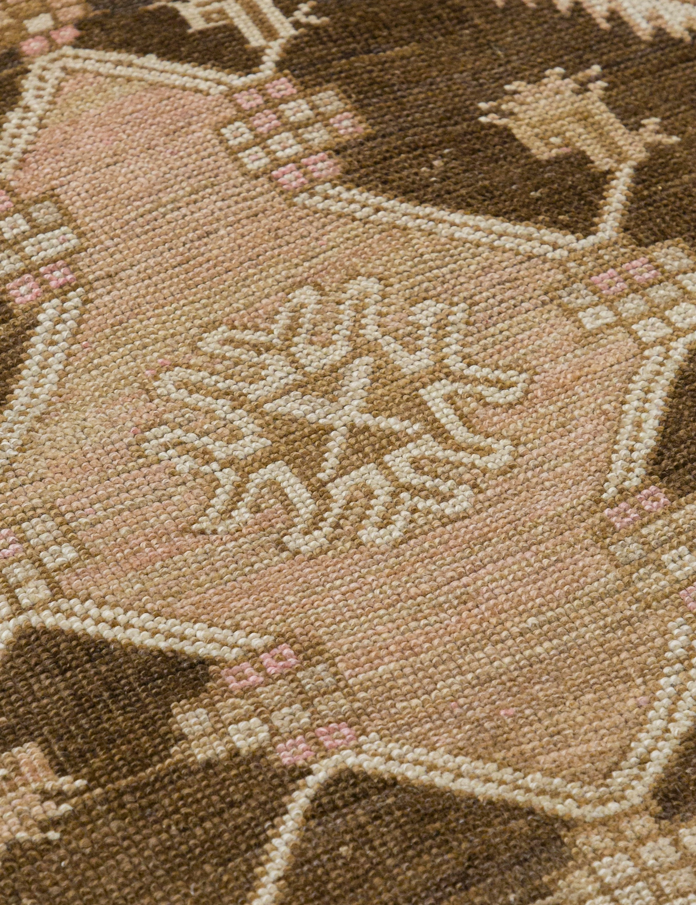 Vintage Turkish Hand-Knotted Wool Runner Rug No. 240, 2'10" x 10'2"
