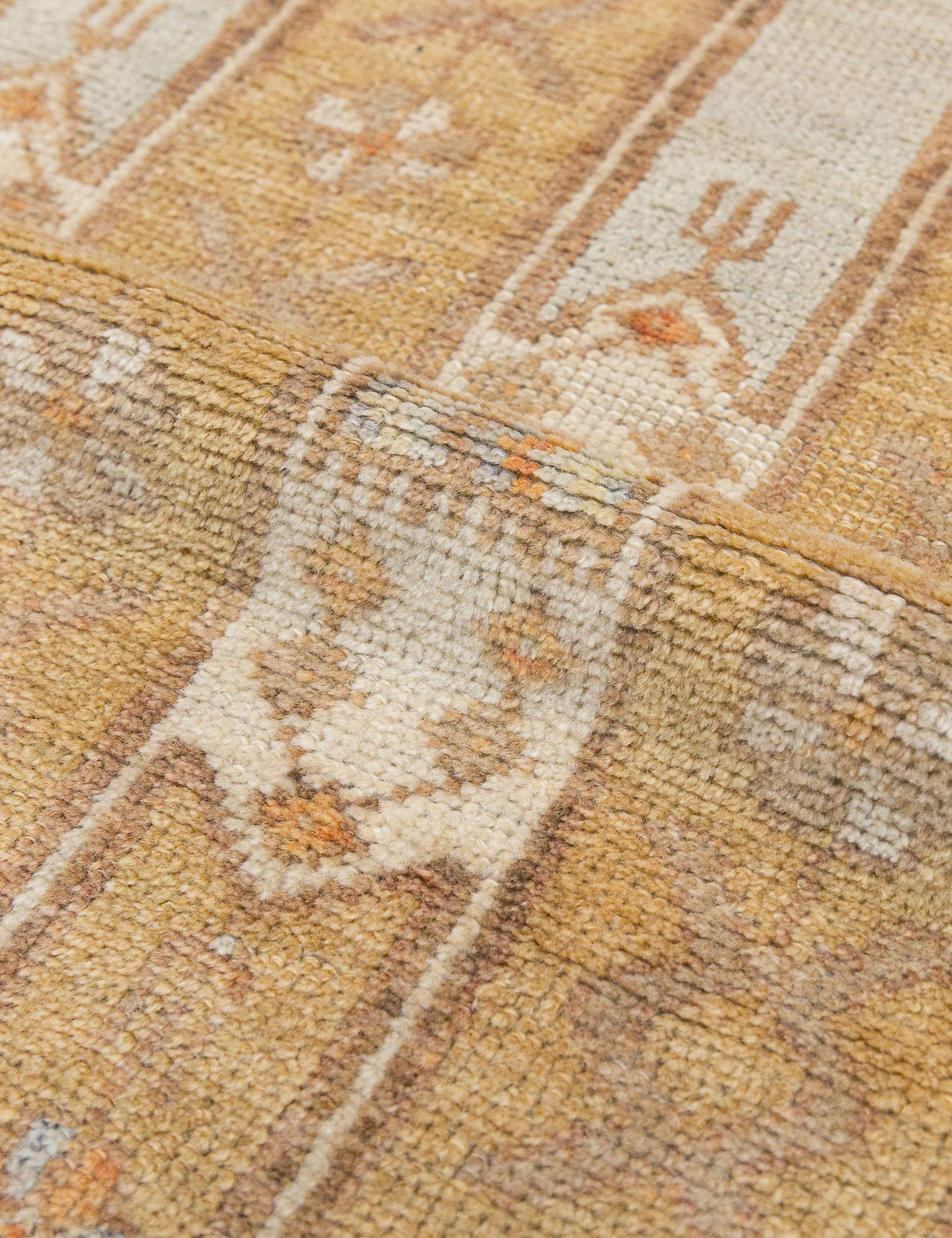 Vintage Turkish Hand-Knotted Wool Runner Rug No. 241, 2'11" x 5'10"