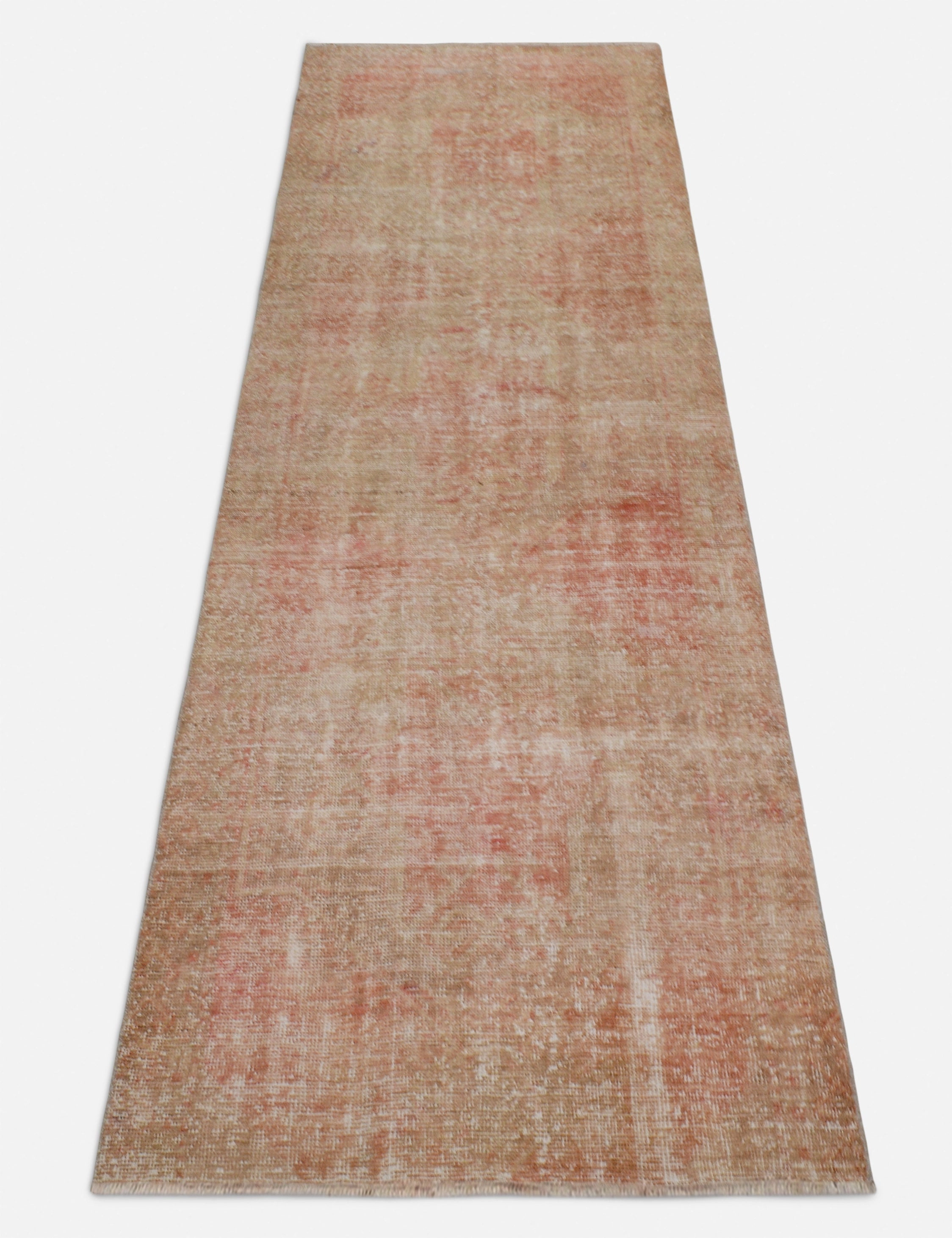 Vintage Turkish Hand-Knotted Wool Runner Rug No. 249, 3'1" x 10'4"