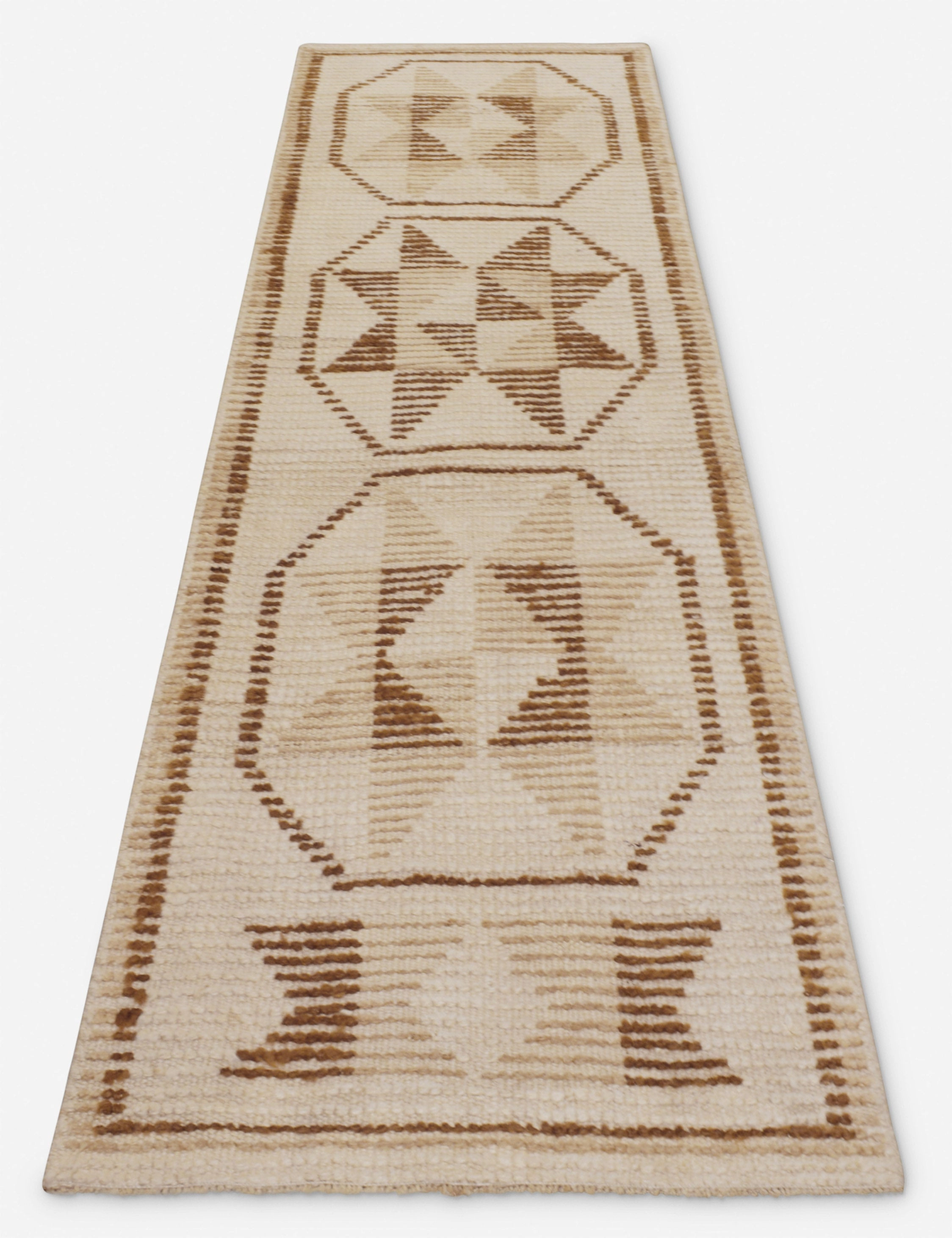 Vintage Turkish Hand-Knotted Wool Runner Rug No. 251, 2'7" x 9'3"