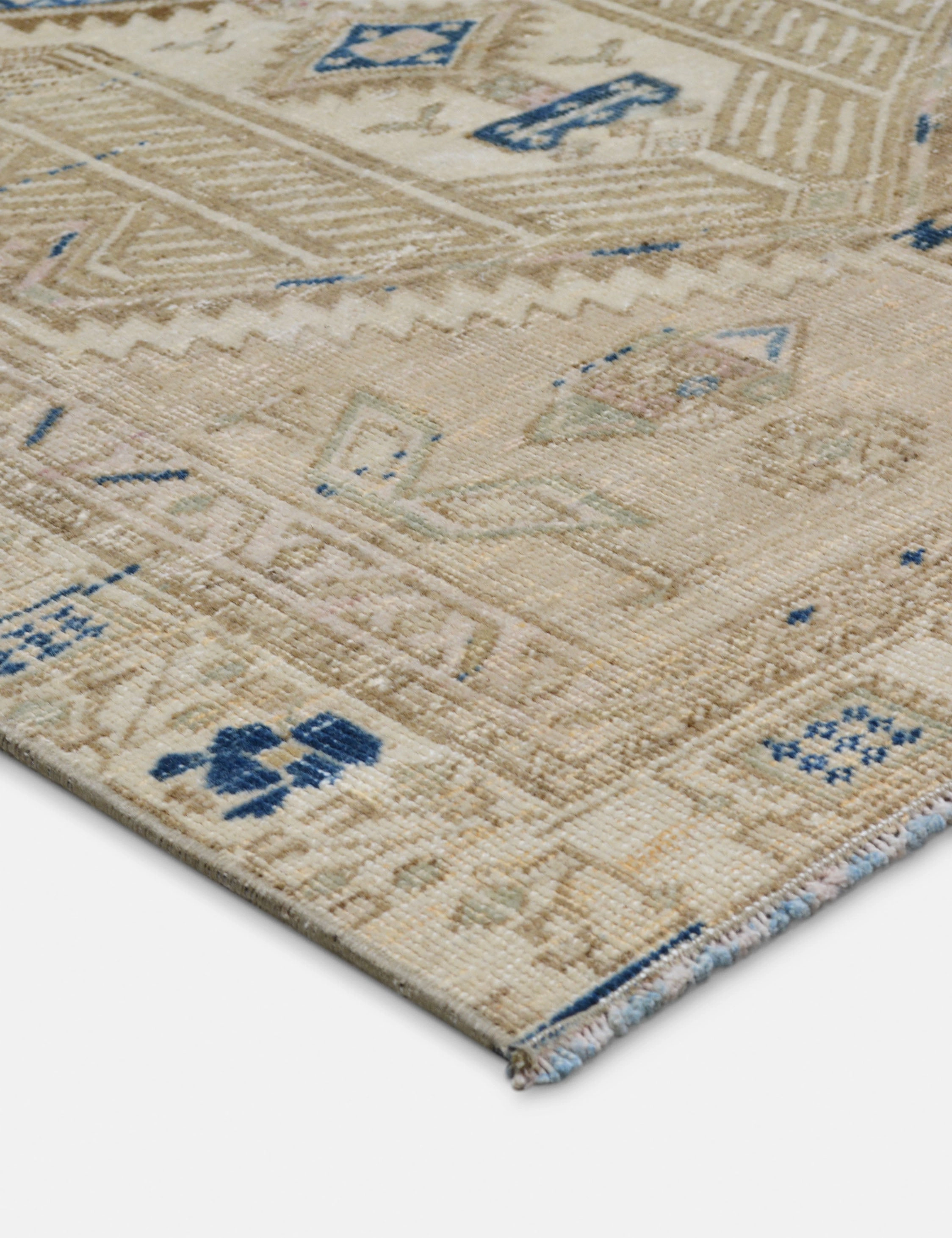 Vintage Turkish Hand-Knotted Wool Runner Rug No. 254, 3'3" x 10'3"