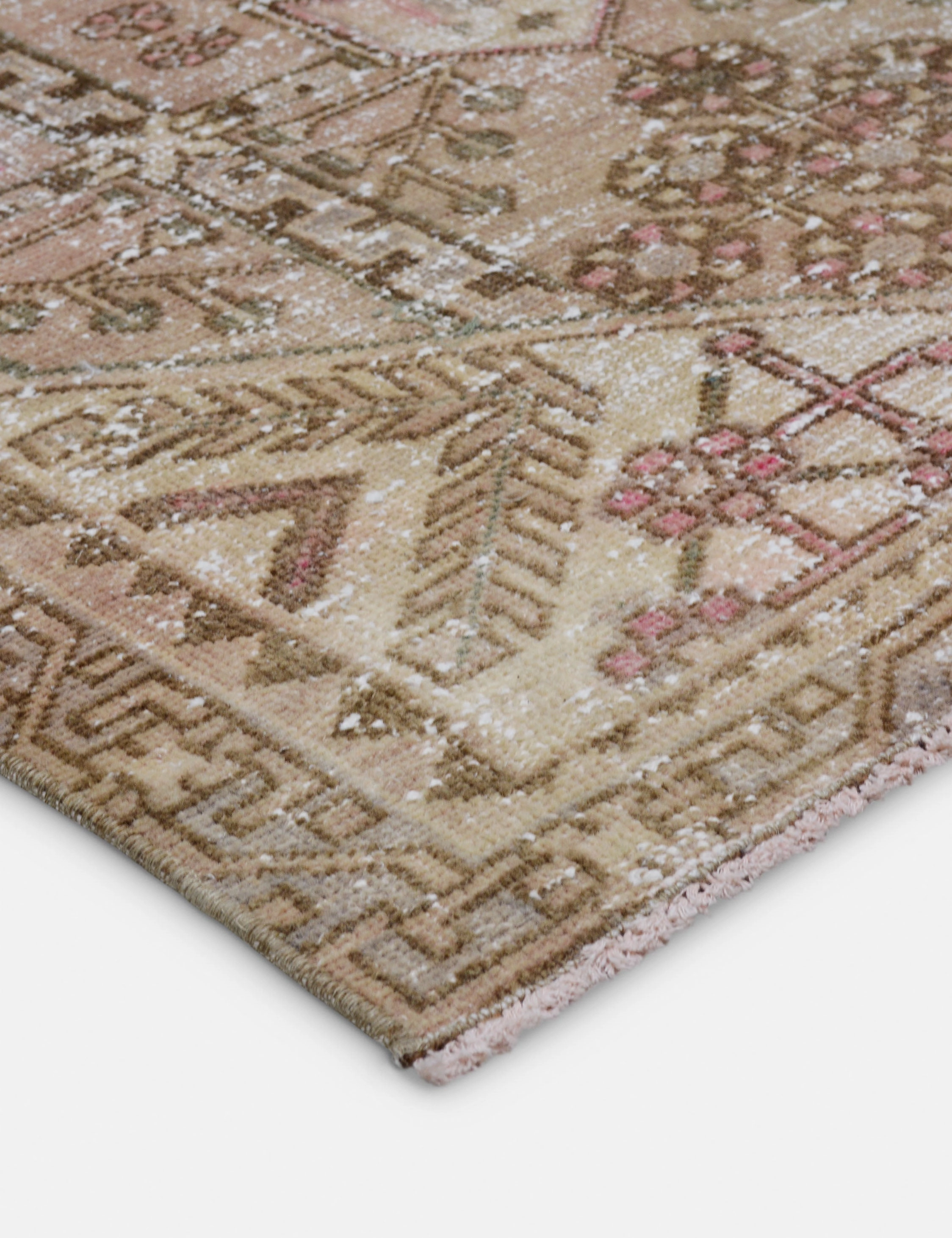 Vintage Turkish Hand-Knotted Wool Runner Rug No. 255, 3'2" x 9'10"