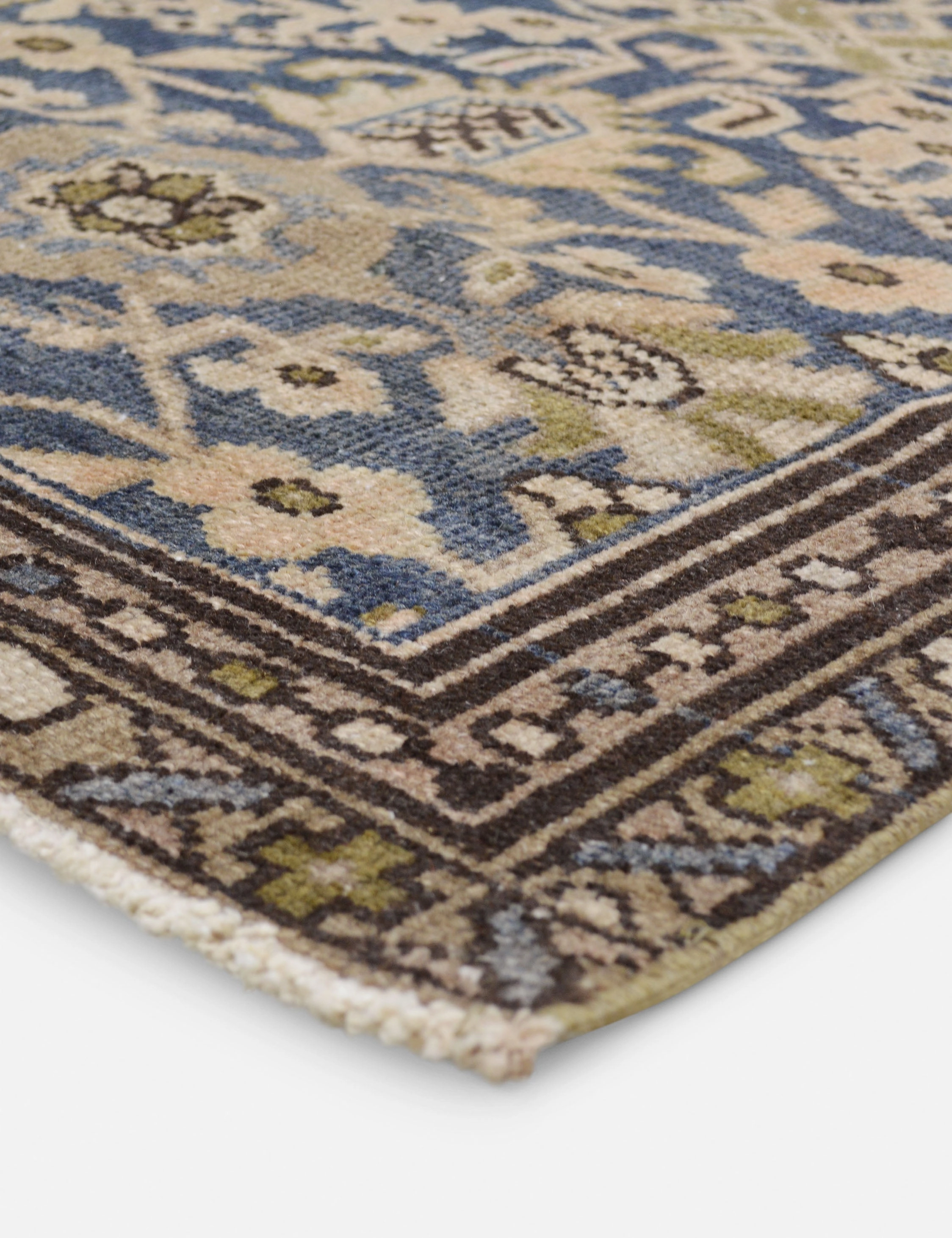 Vintage Turkish Hand-Knotted Wool Runner Rug No. 260, 2'10" x 9'3"