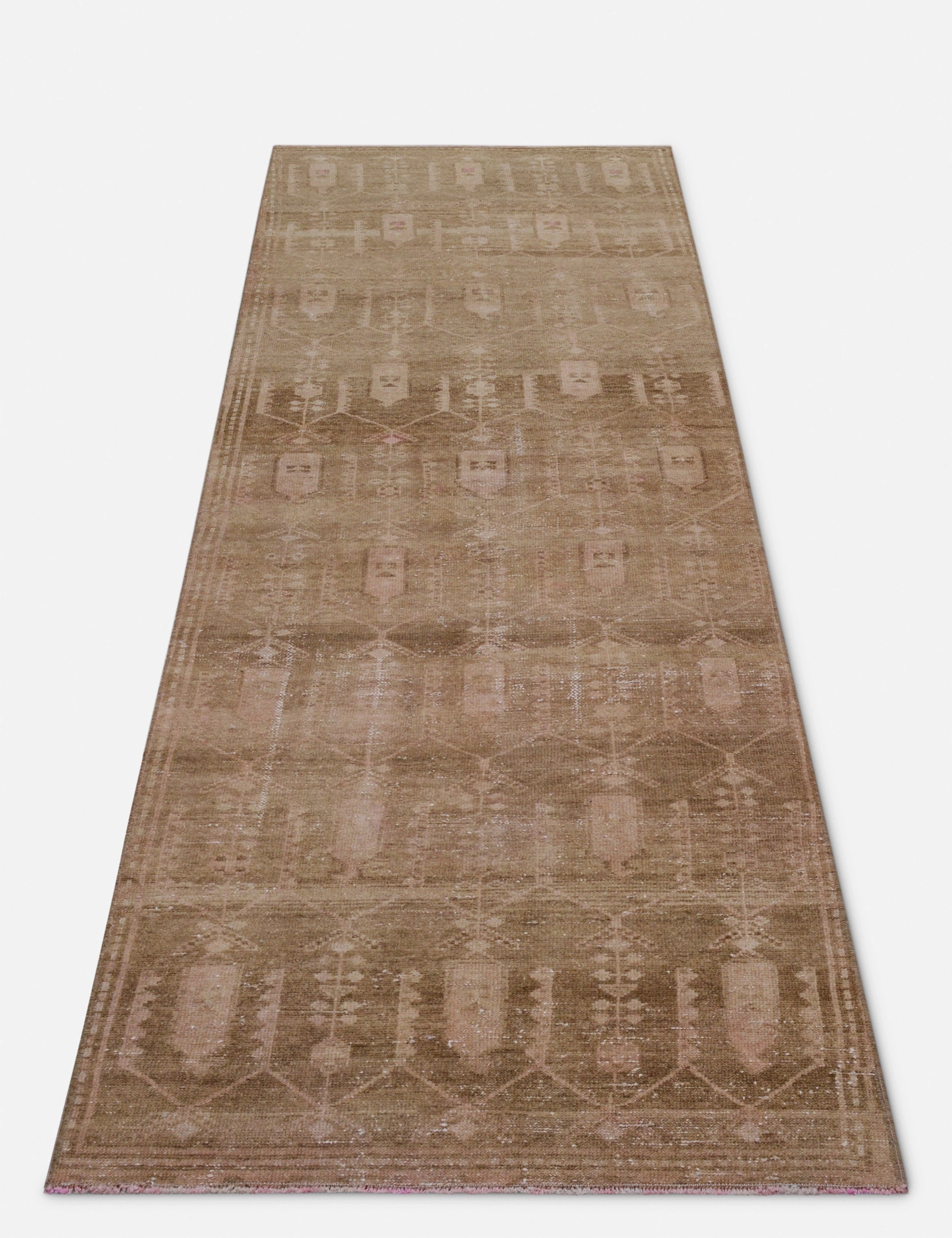 Vintage Turkish Hand-Knotted Wool Runner Rug No. 263, 2'8" x 9'3"