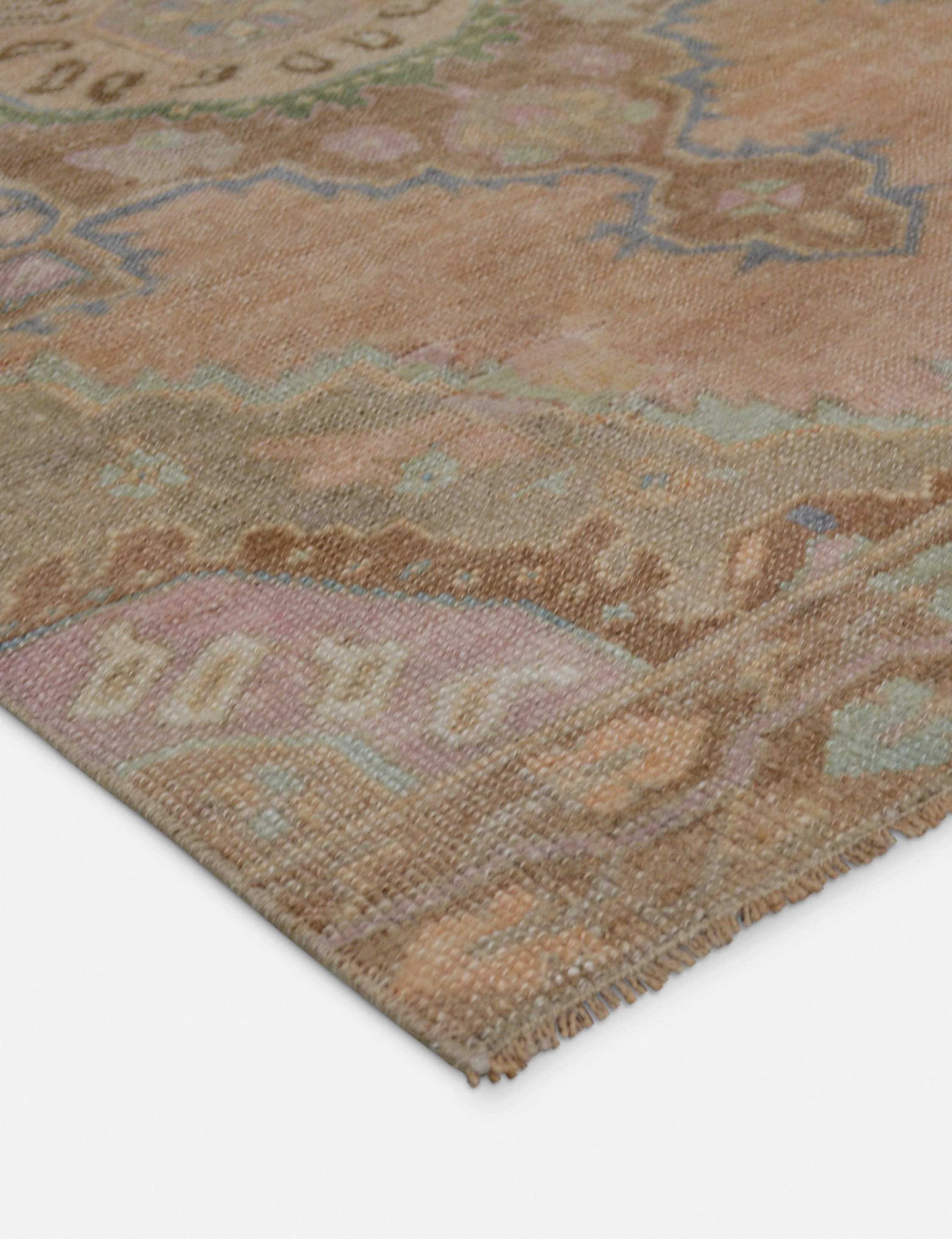 Vintage Turkish Hand-Knotted Wool Runner Rug No. 265, 3' x 8'1"