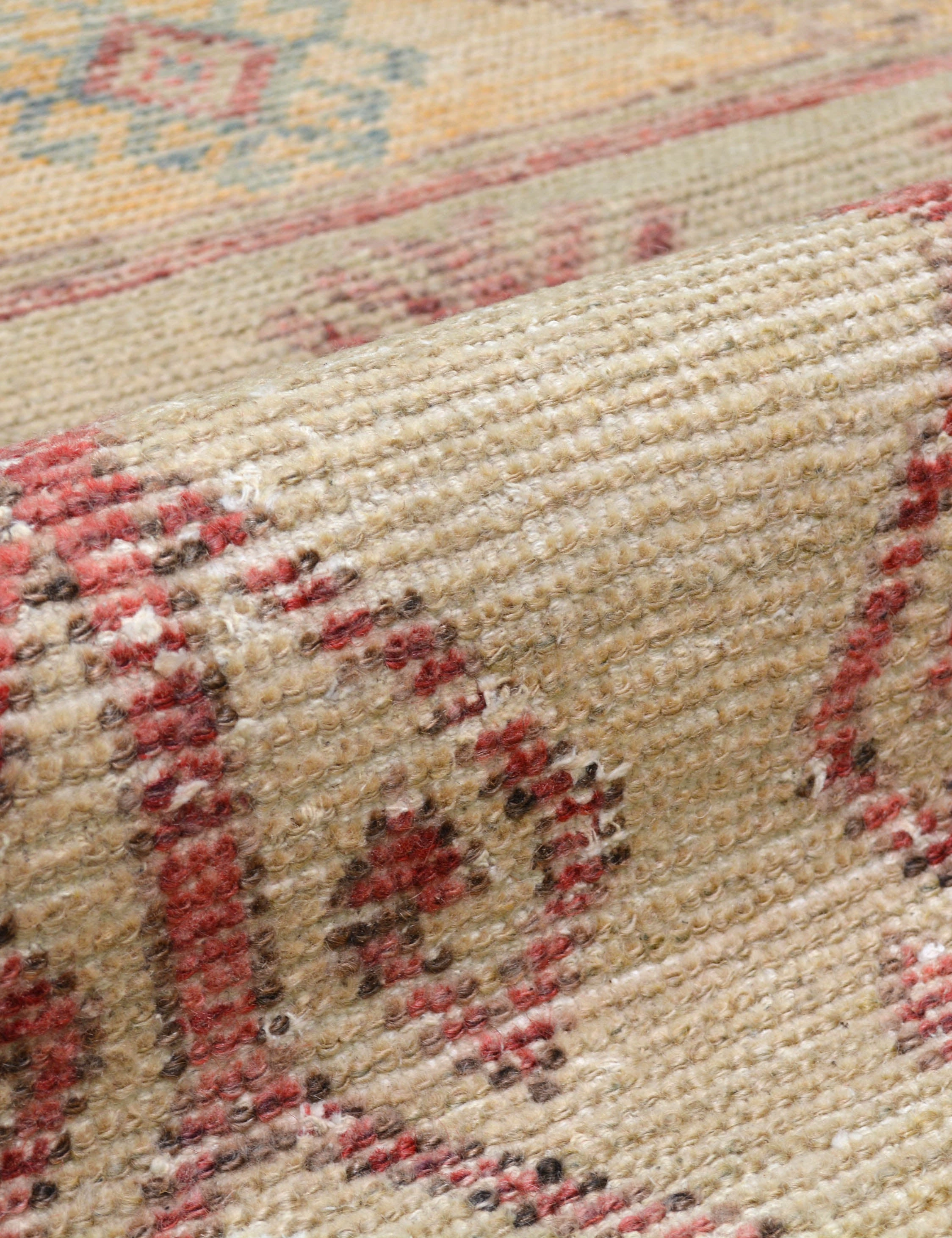Vintage Turkish Hand-Knotted Wool Runner Rug No. 267, 3' x 11'8"
