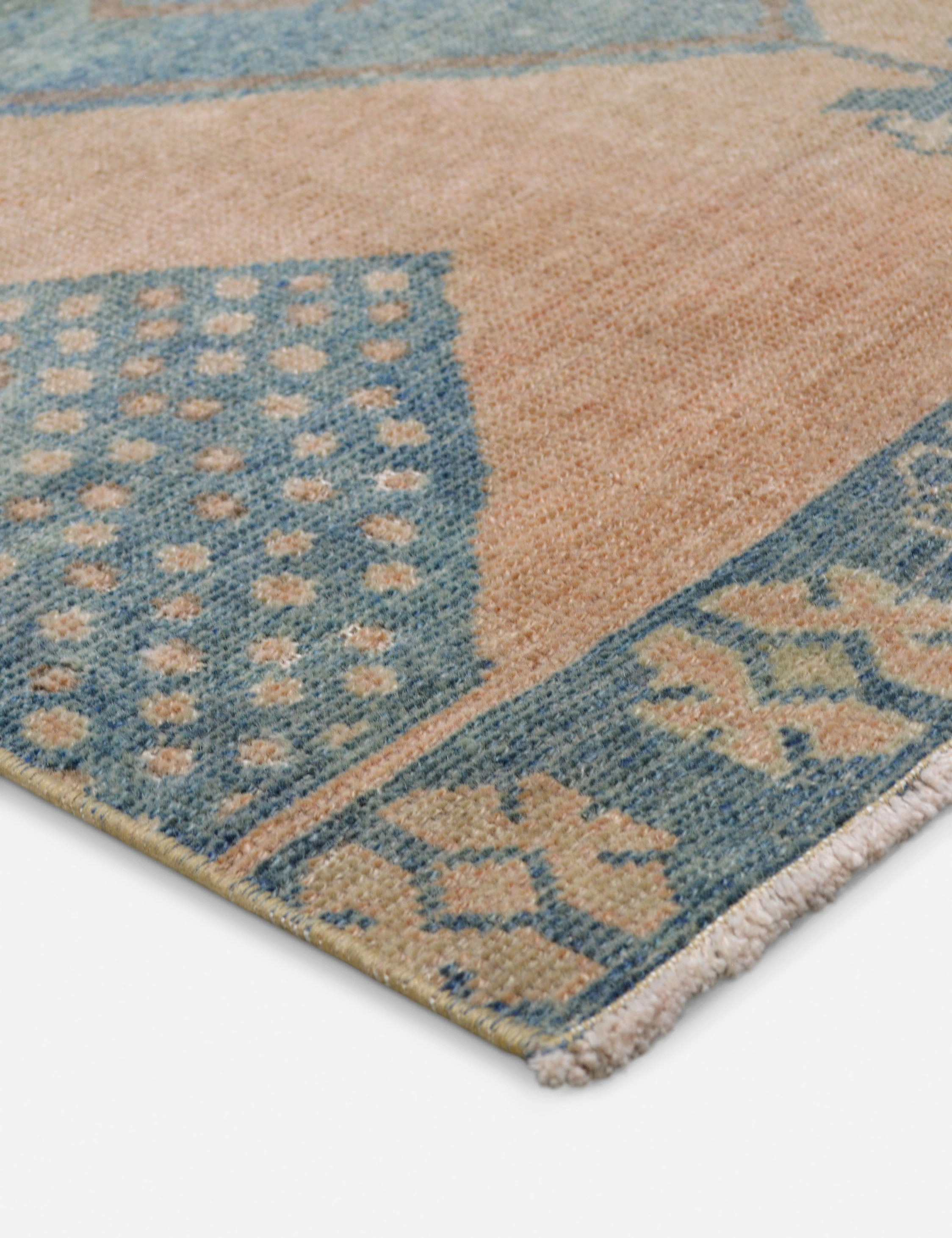Vintage Turkish Hand-Knotted Wool Runner Rug No. 271, 3'2" x 11'8"