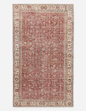Vintage Turkish Rug No. 180, 5'7" x 10'2" trendy fashion rug