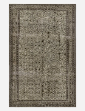 Vintage Turkish Rug No. 208, 7'9" x 12'3" trendy fashion rug