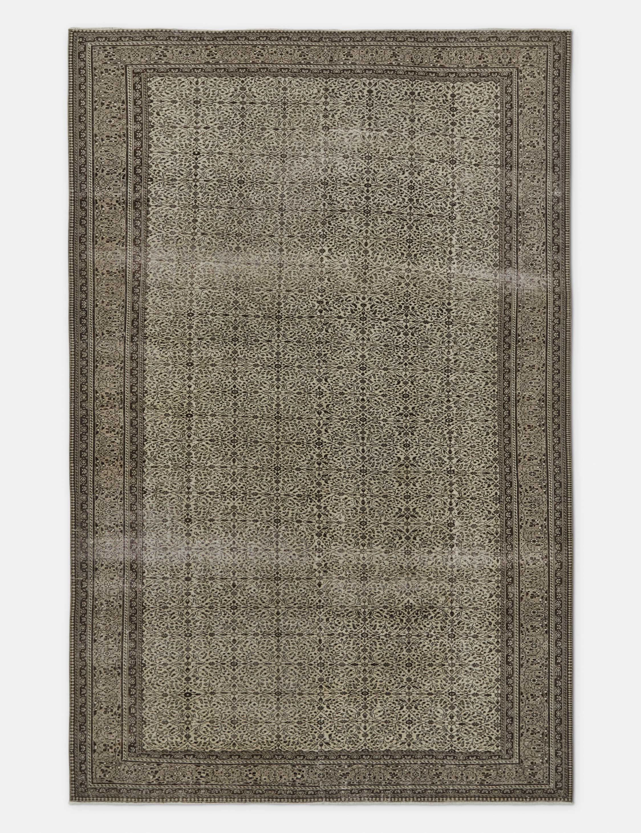 Vintage Turkish Rug No. 208, 7'9" x 12'3" trendy fashion rug