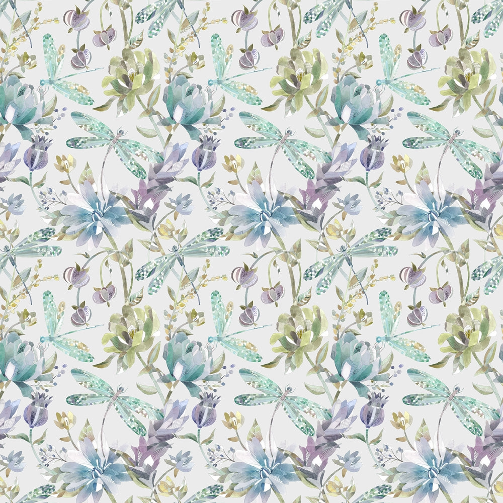 Volatus Printed Cotton Fabric (By The Metre) Cinnamon