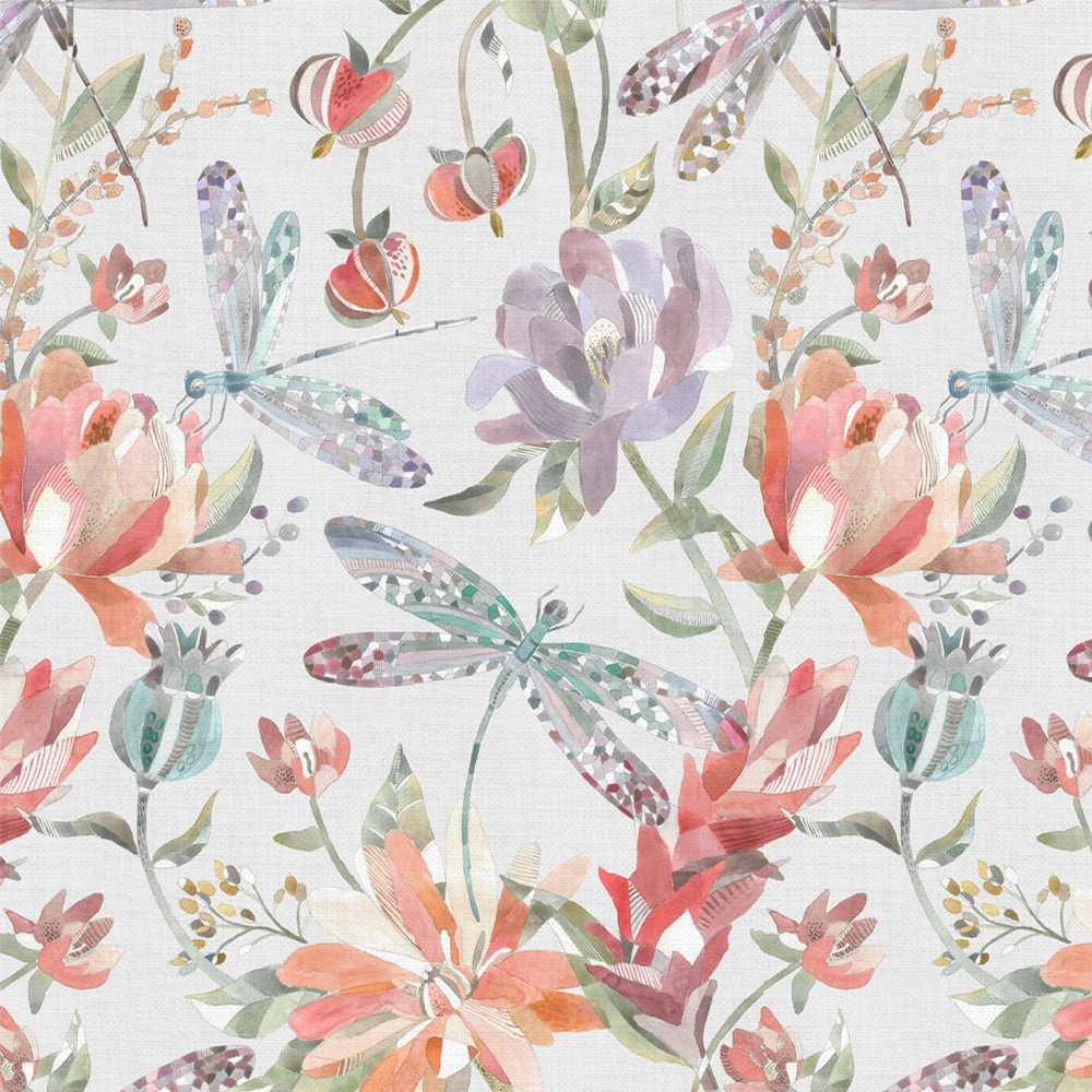 Volatus Printed Cotton Fabric (By The Metre) Cinnamon elegant table cloth  