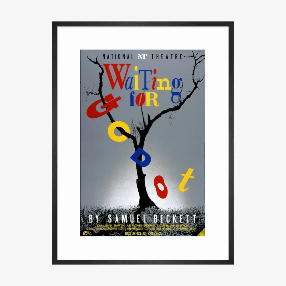 Waiting for Godot 1987 Print