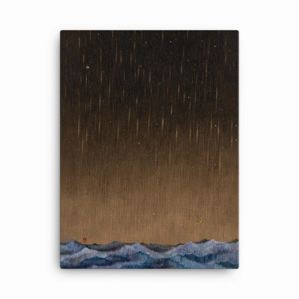 Walk the Night of Light 01 - Leinwand canvas mural art