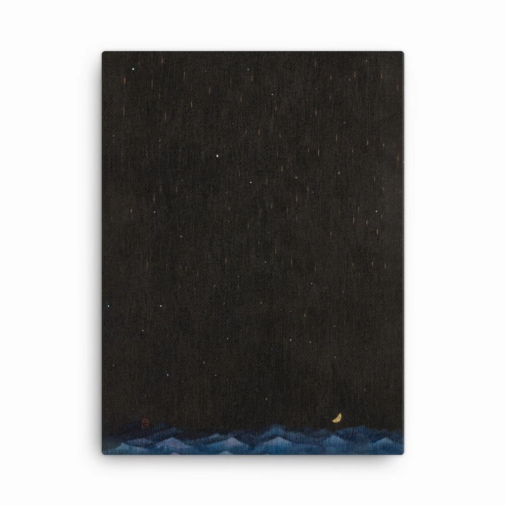 Walk the Night of Light 02 - Leinwand canvas mural art