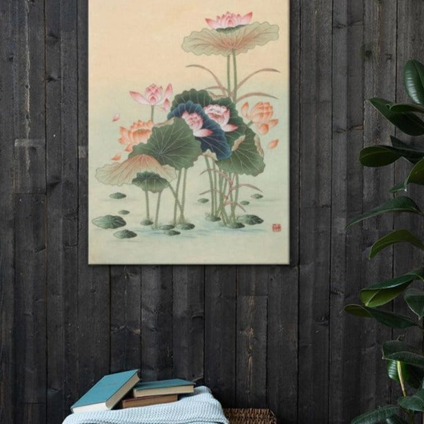 Water Lilies - canvas