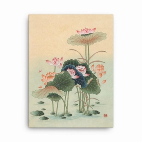 Water Lilies - canvas canvas mural art
