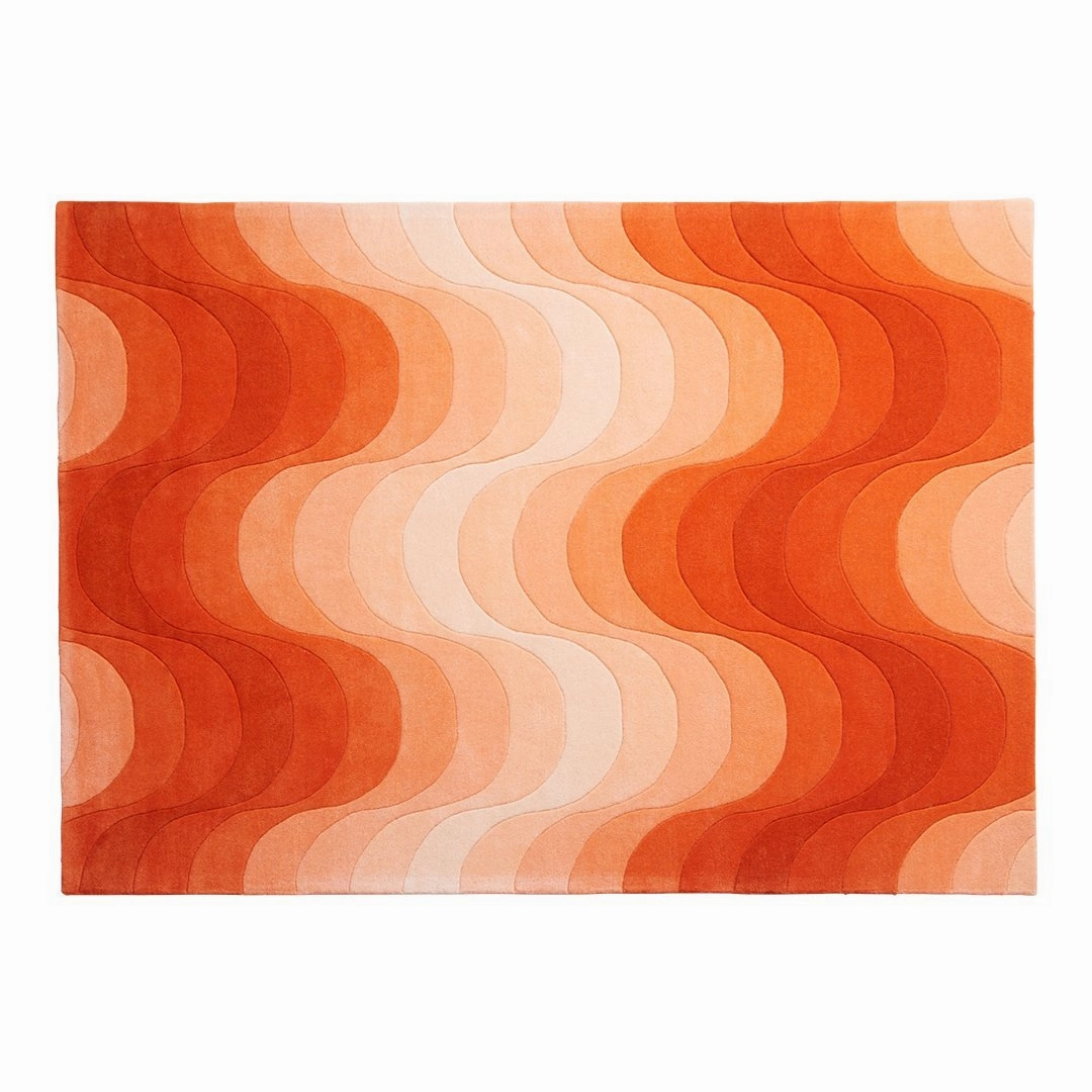 Wave Rug modern art object