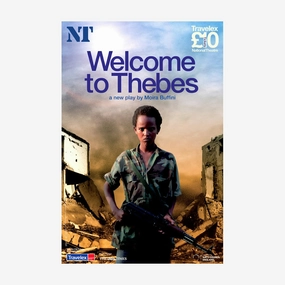 Welcome to Thebes 2010 Print aesthetic poster wallpaper