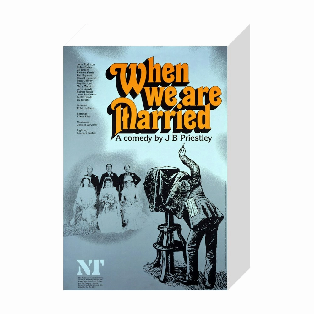 When We Are Married 1979 Print