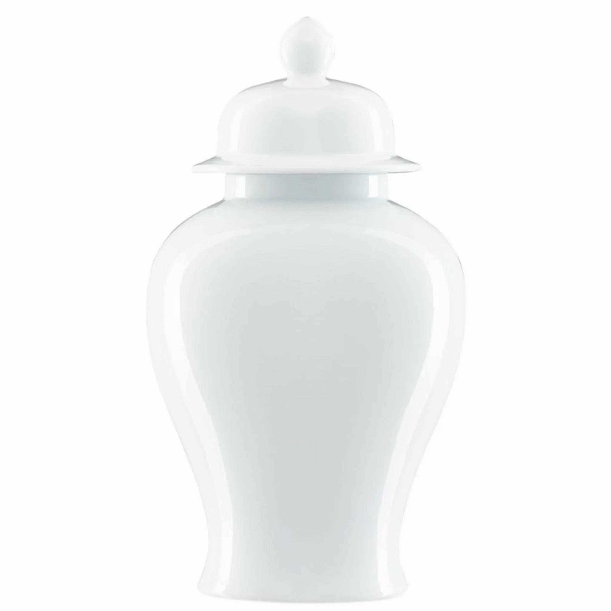 White Porcelain Imperial Ginger Jar home display ornament