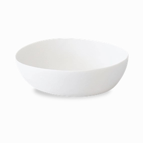White Resin Bowl elegant wall decor