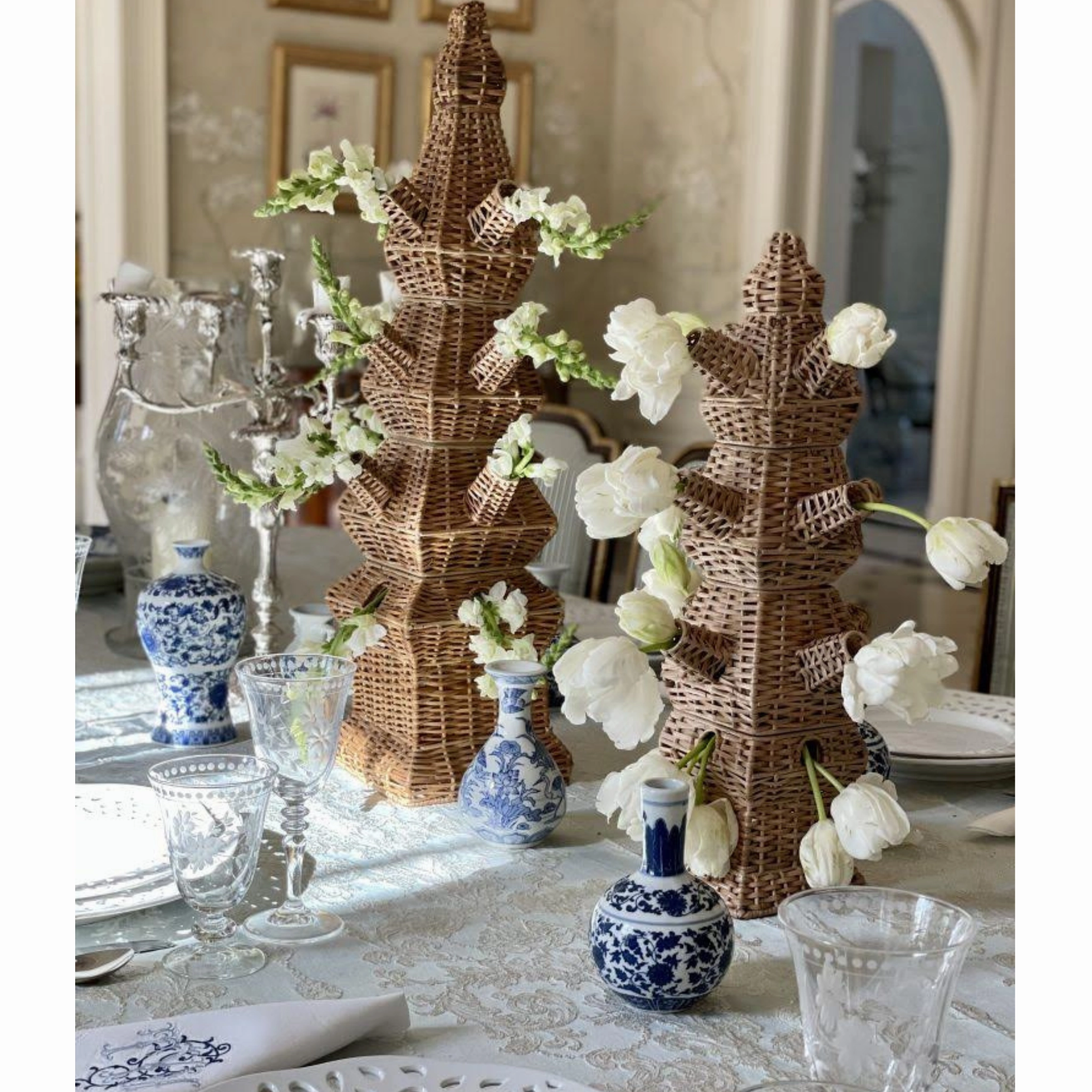 Wicker Tulipiere