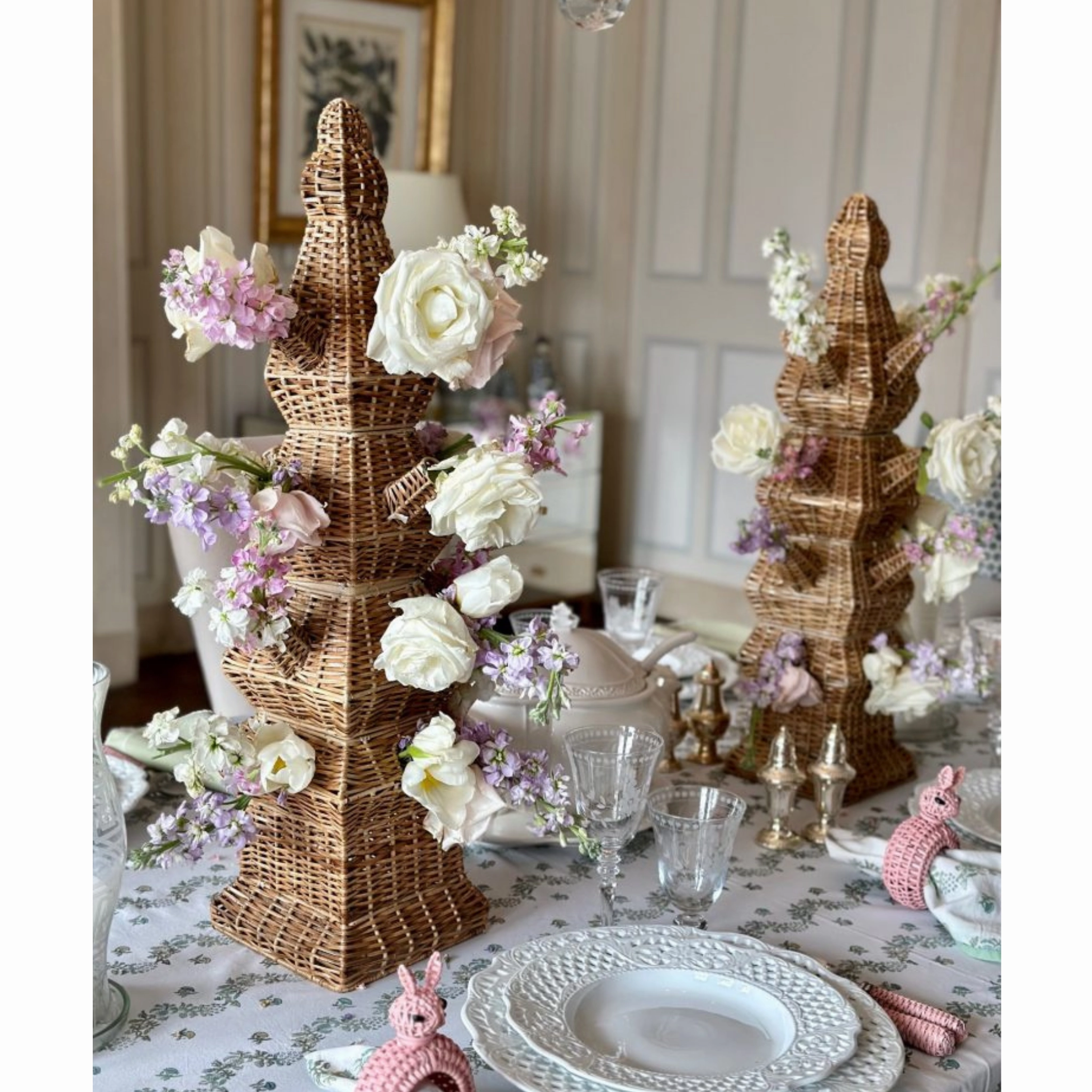 Wicker Tulipiere