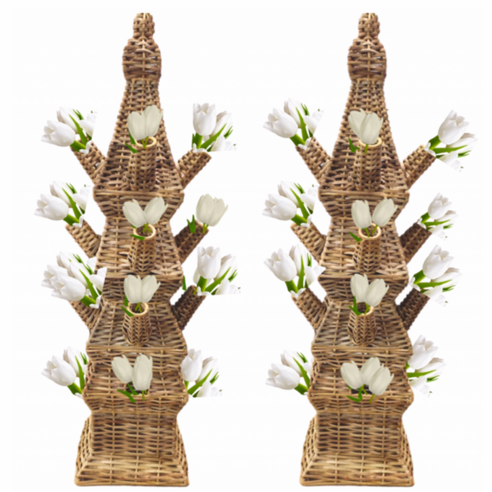 Wicker Tulipiere