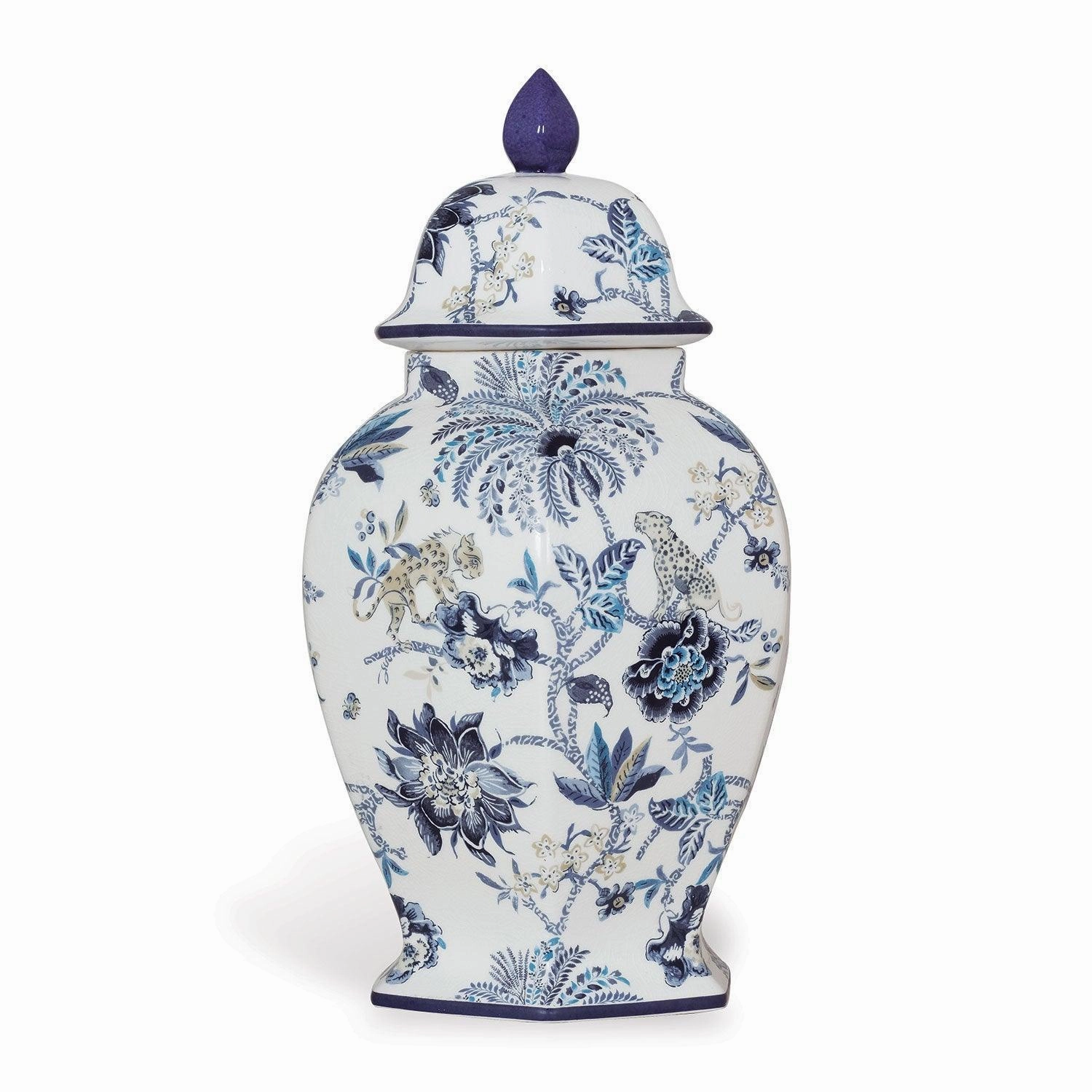 Williamsburg Collection Blue and White Medium Ginger Jar