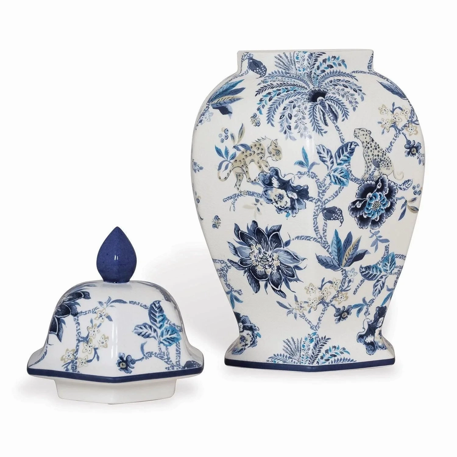 Williamsburg Collection Blue and White Medium Ginger Jar