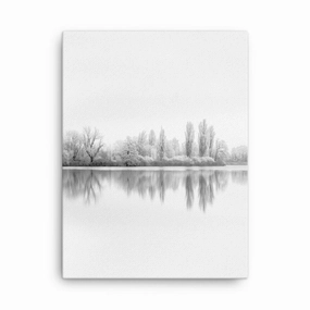Winter Lake - canvas canvas mural art