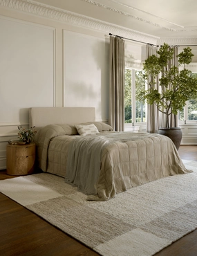 Woburn Handwoven Wool Rug by Jake Arnold trendy fashion rug