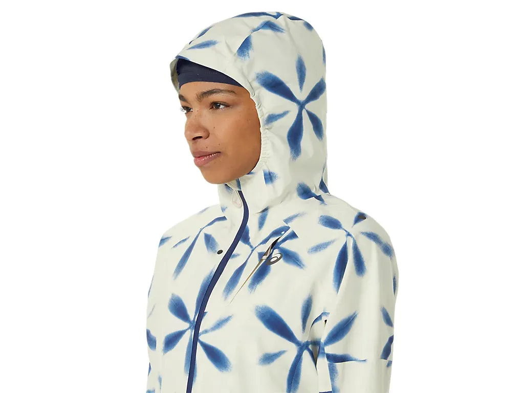 Asics Damen Metarun Shibori wasserdichte Kleidung