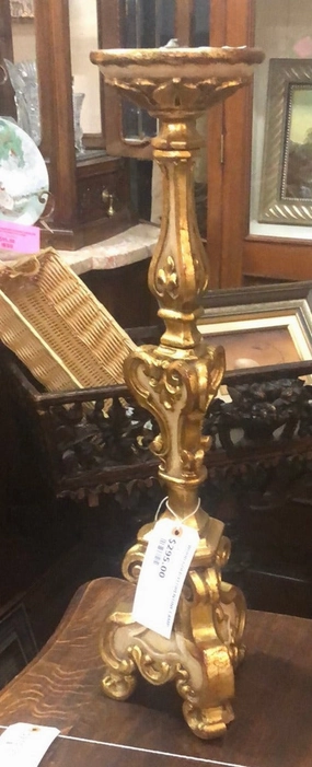 WOOD GOLD FLORENTINE LAMP interior room decor