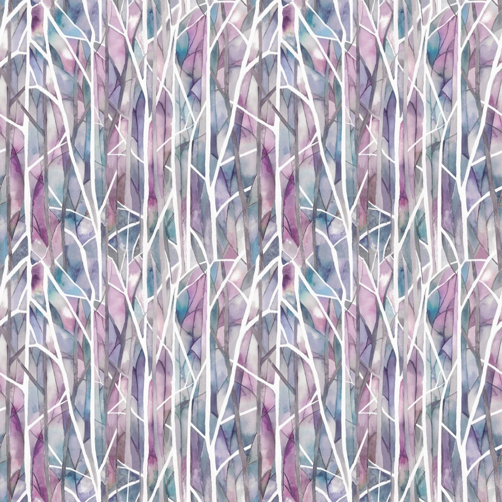 Woodbury Printed Cotton Fabric (By The Metre) Loganberry