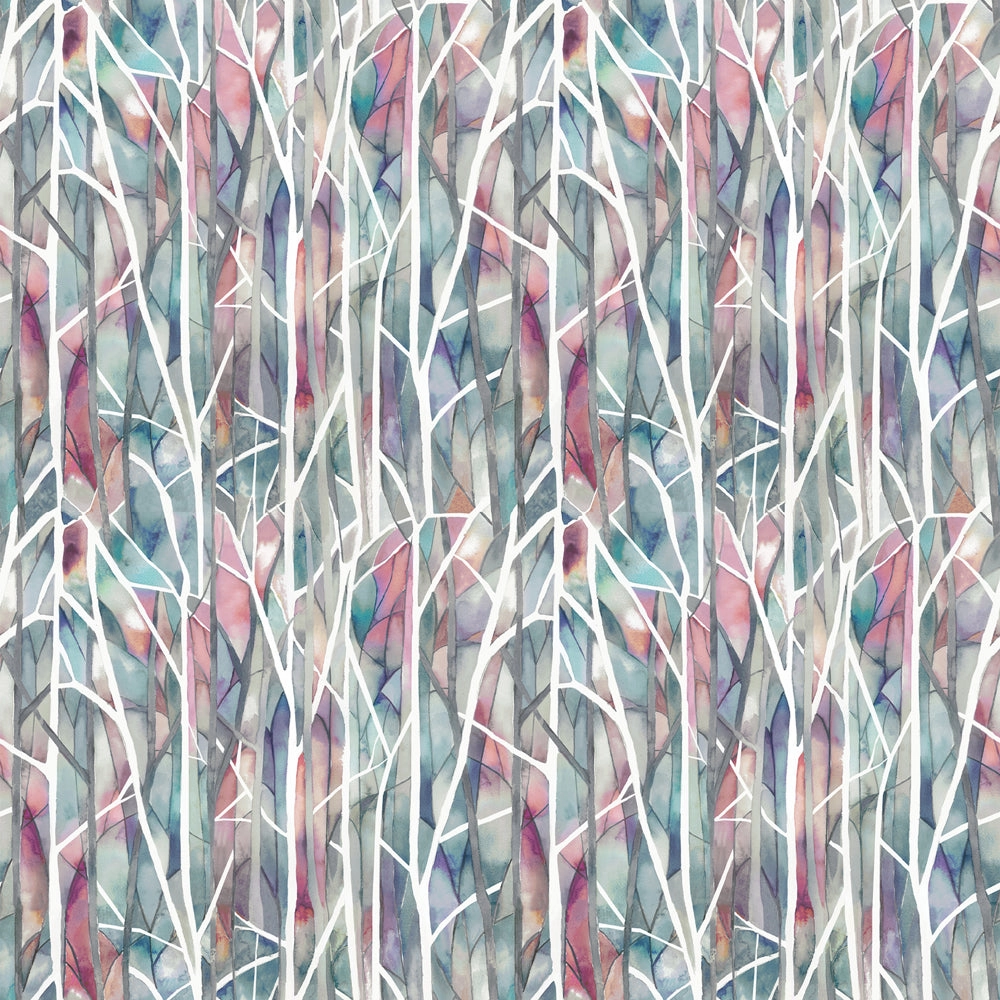Woodbury Printed Cotton Fabric (By The Metre) Pomegranate